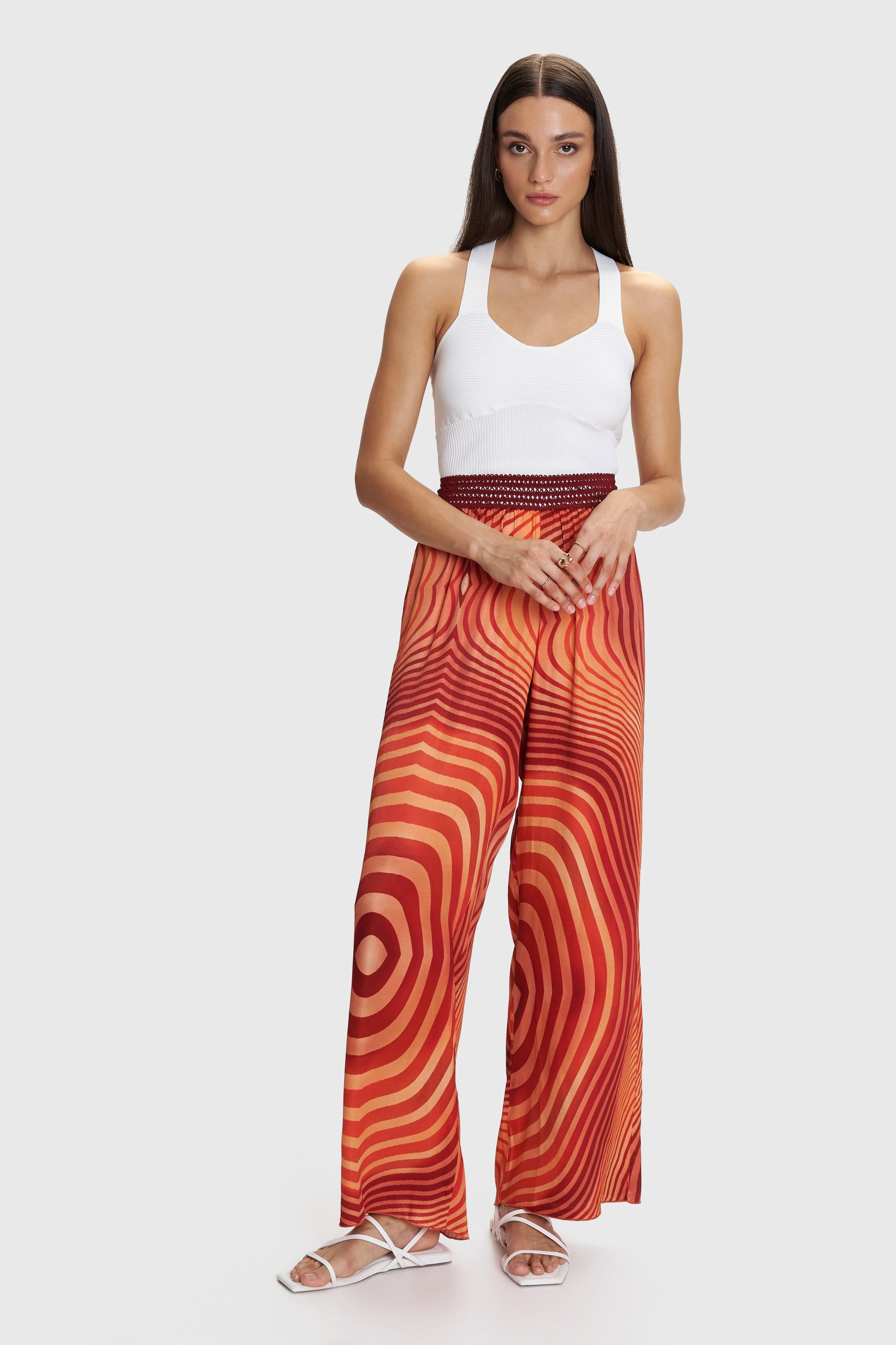 Παντελόνι εμπριμέ - Πολύχρωμο