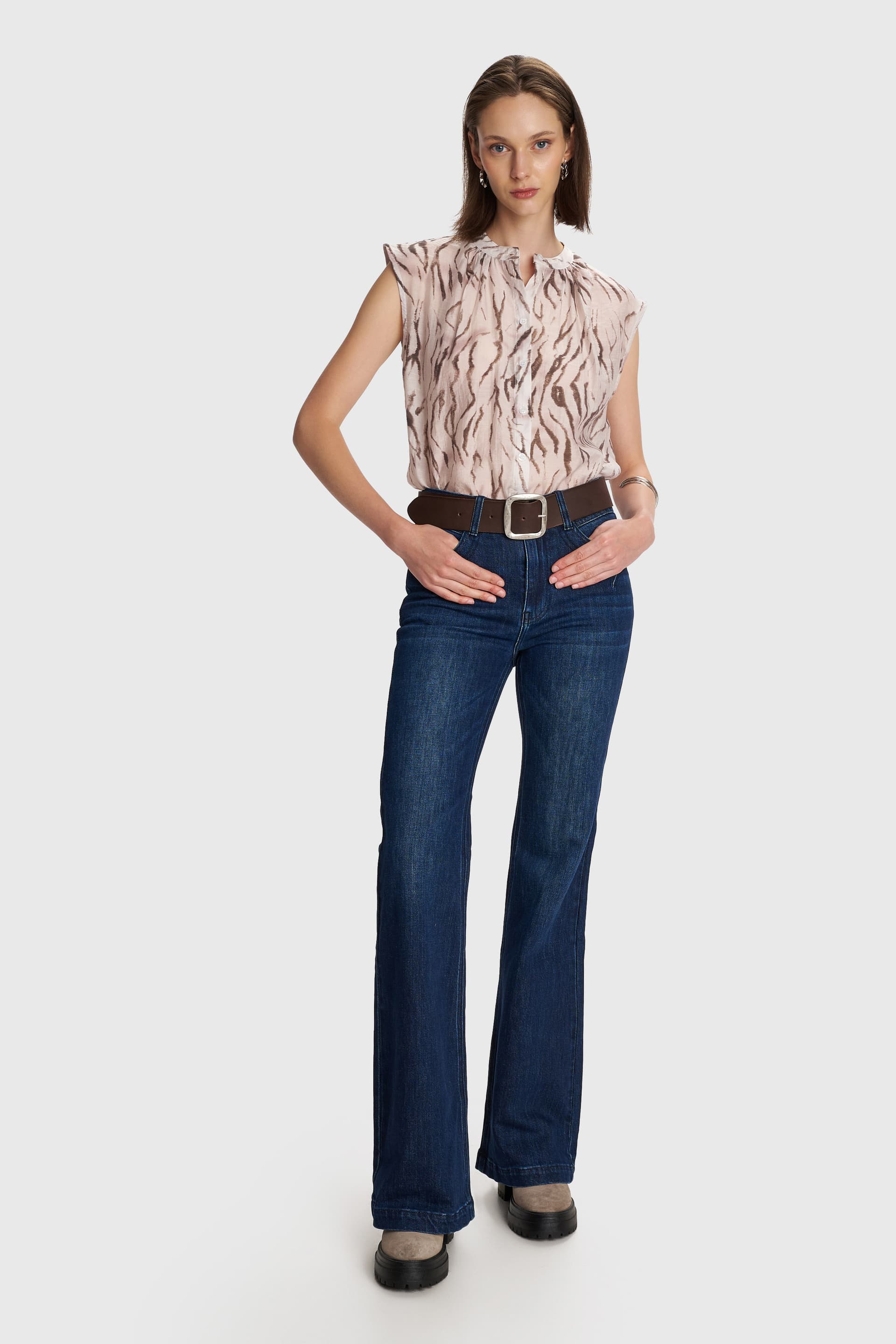 Πουκάμισο zebra print - ICE