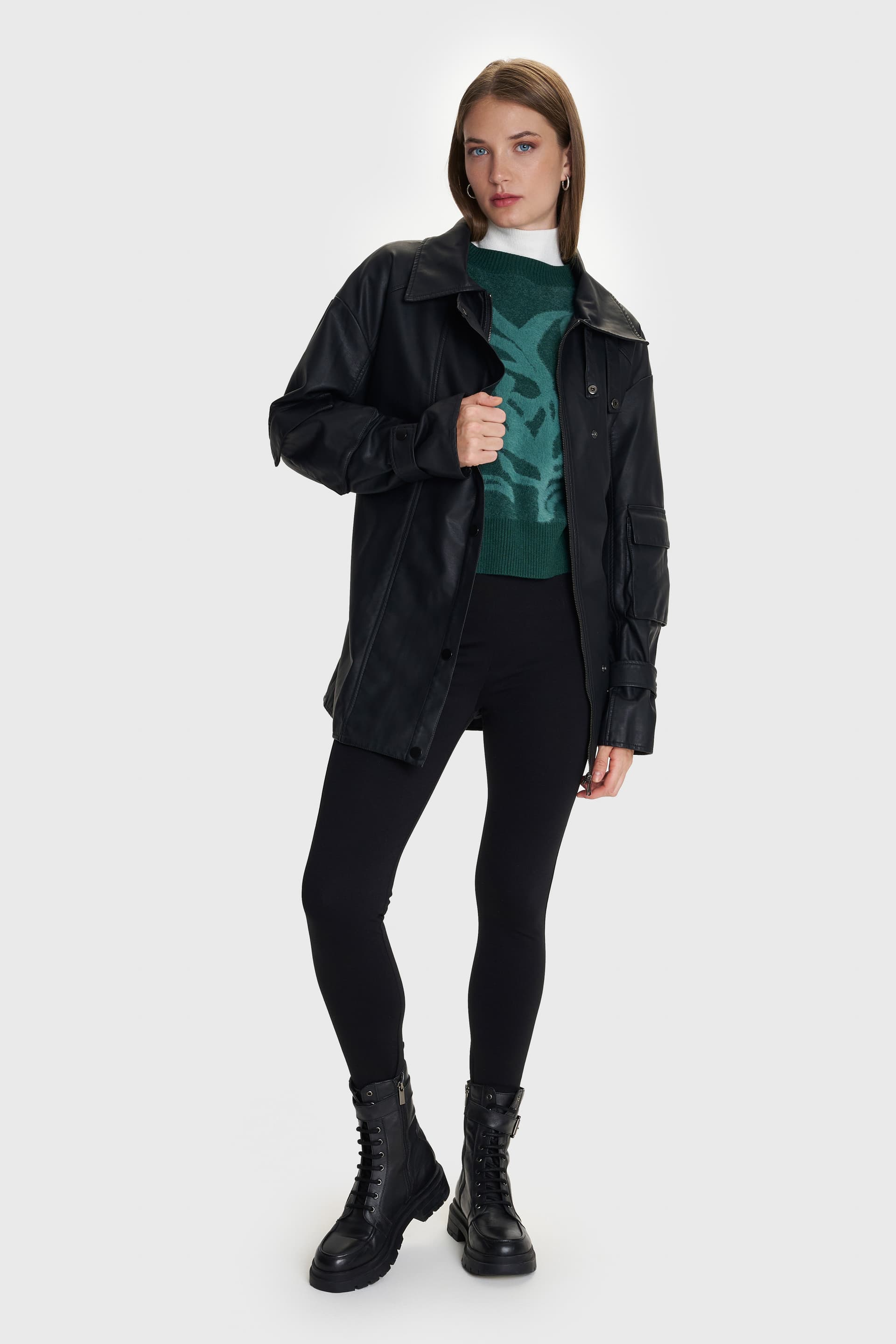 Κολάν μονόχρωμο - Μαύρο