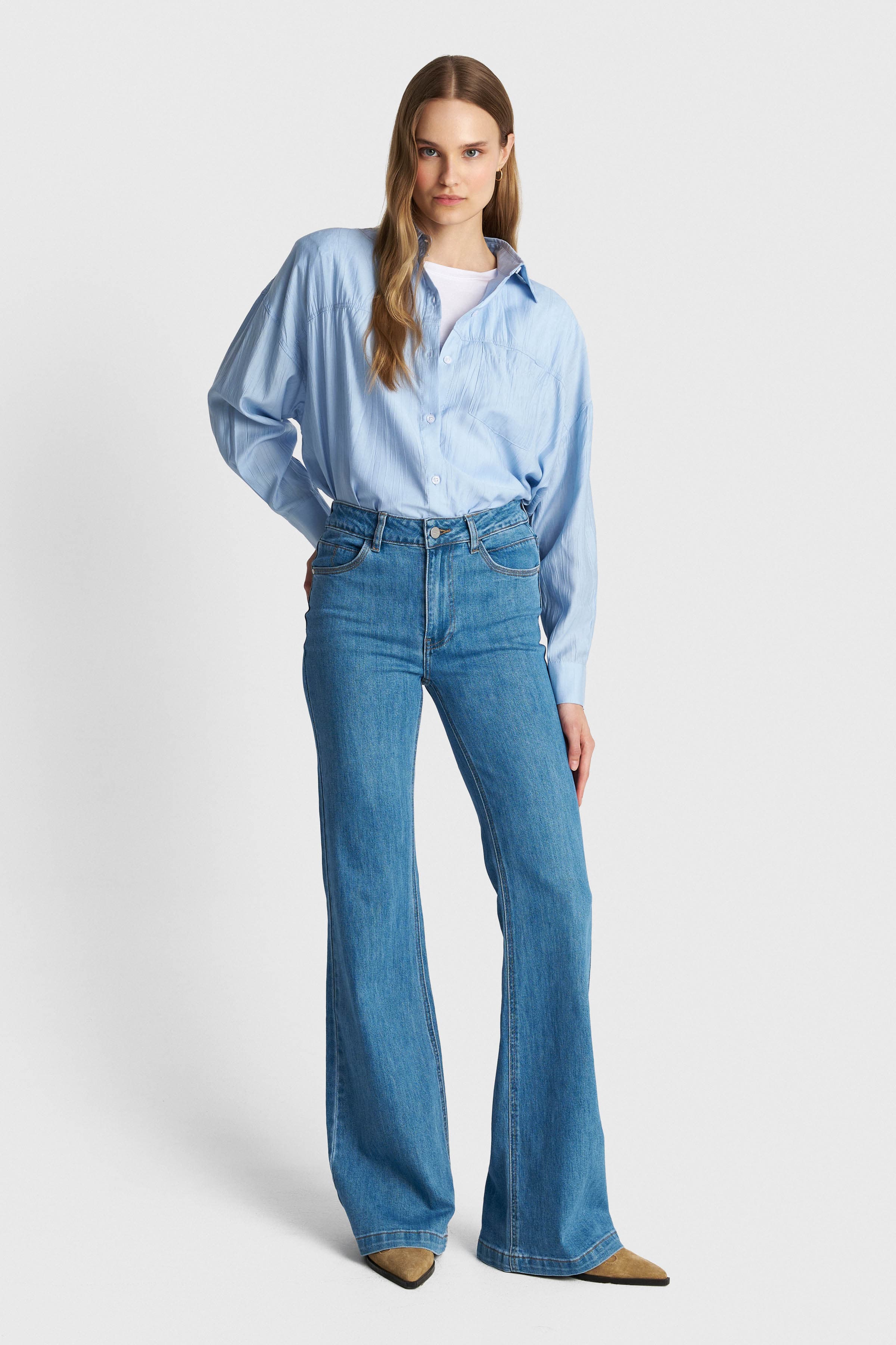 Τζιν παντελόνι καμπάνα - USED