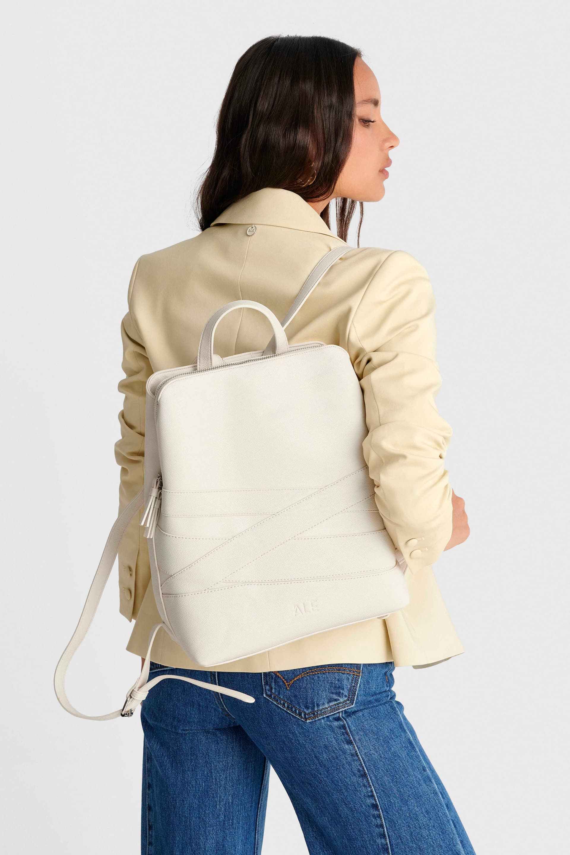 Τσάντα backpack με δερμάτινη όψη - ICE