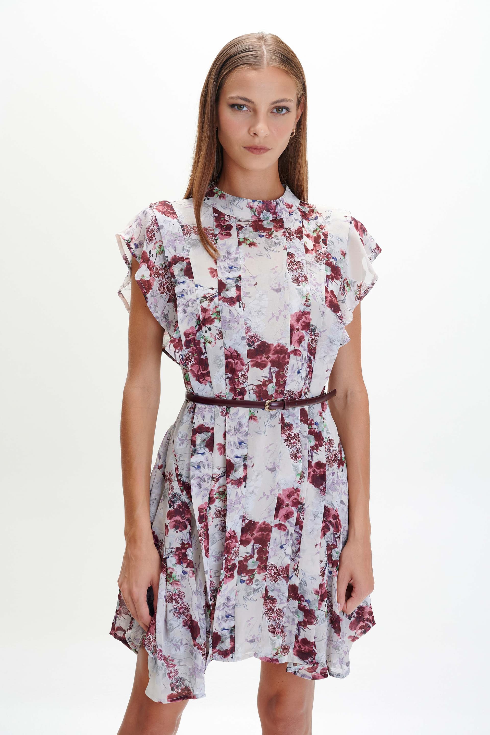 Φόρεμα μίνι φλοράλ - Πολύχρωμο