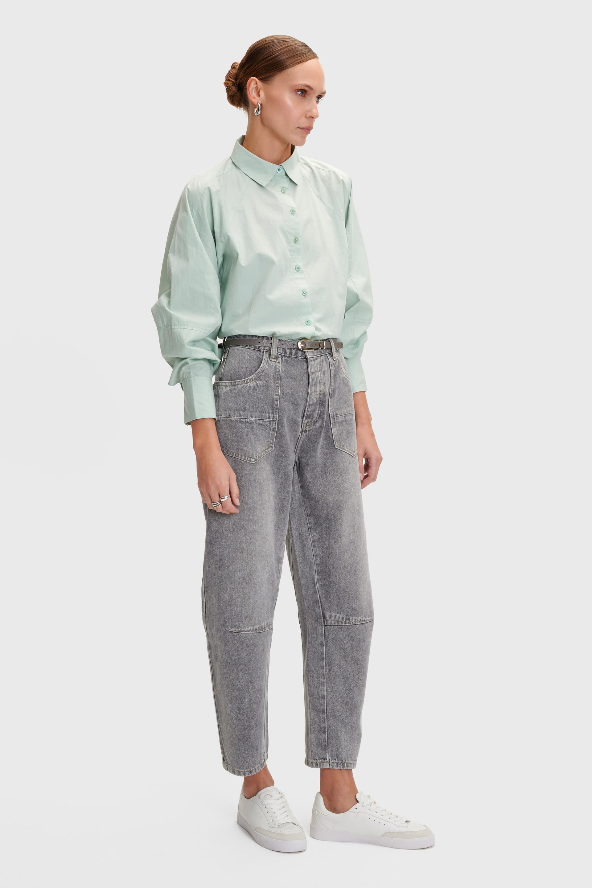 Πουκάμισο μονόχρωμο - MINT