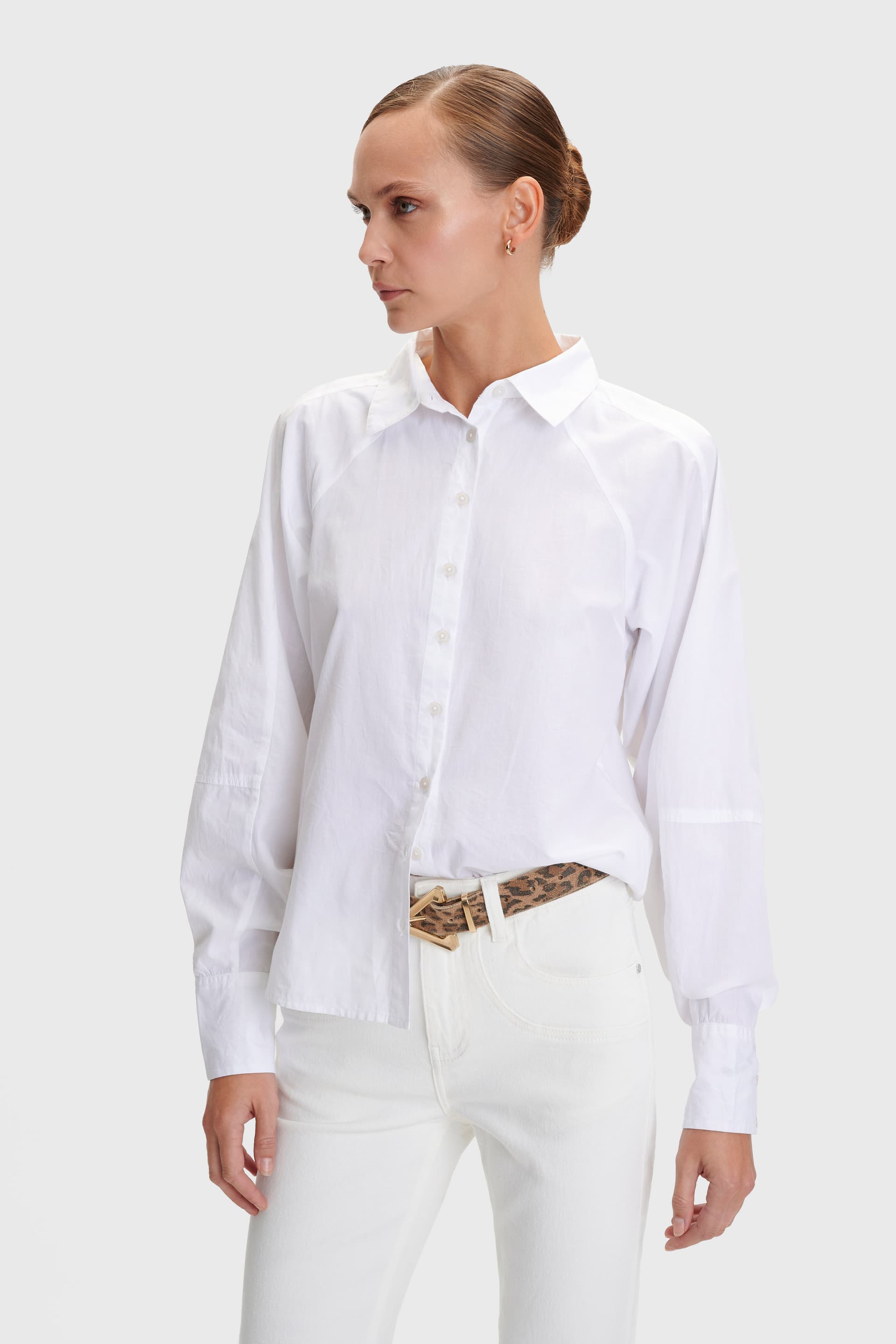 Πουκάμισο μονόχρωμο - Λευκό