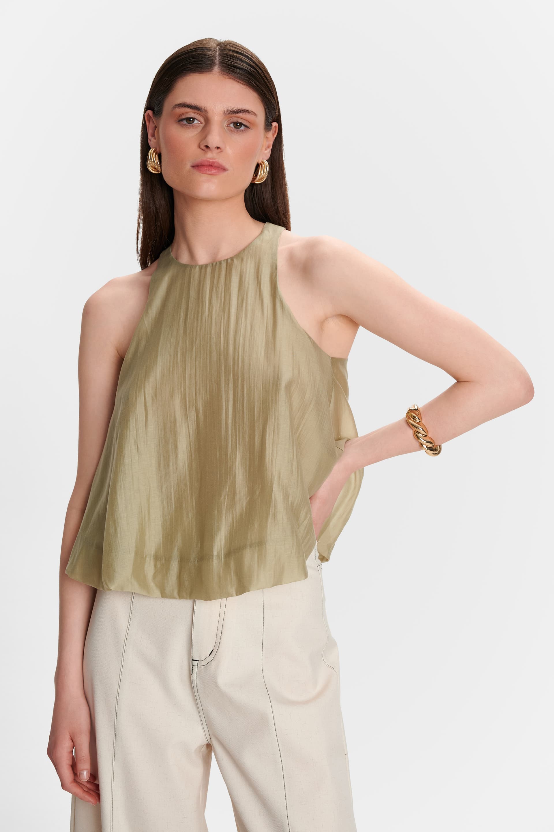 Τοπ τύπου balloon - PISTACHIO