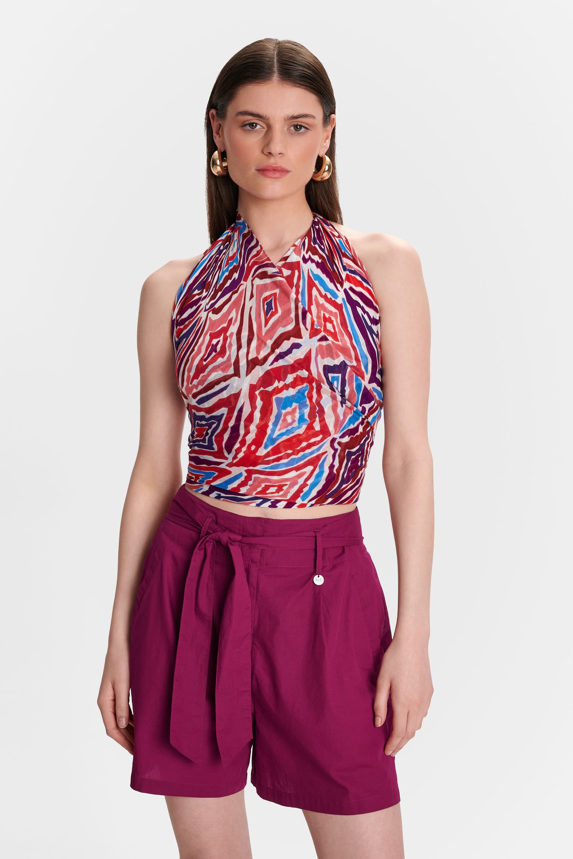 Σορτς με ζώνη - CHERRY