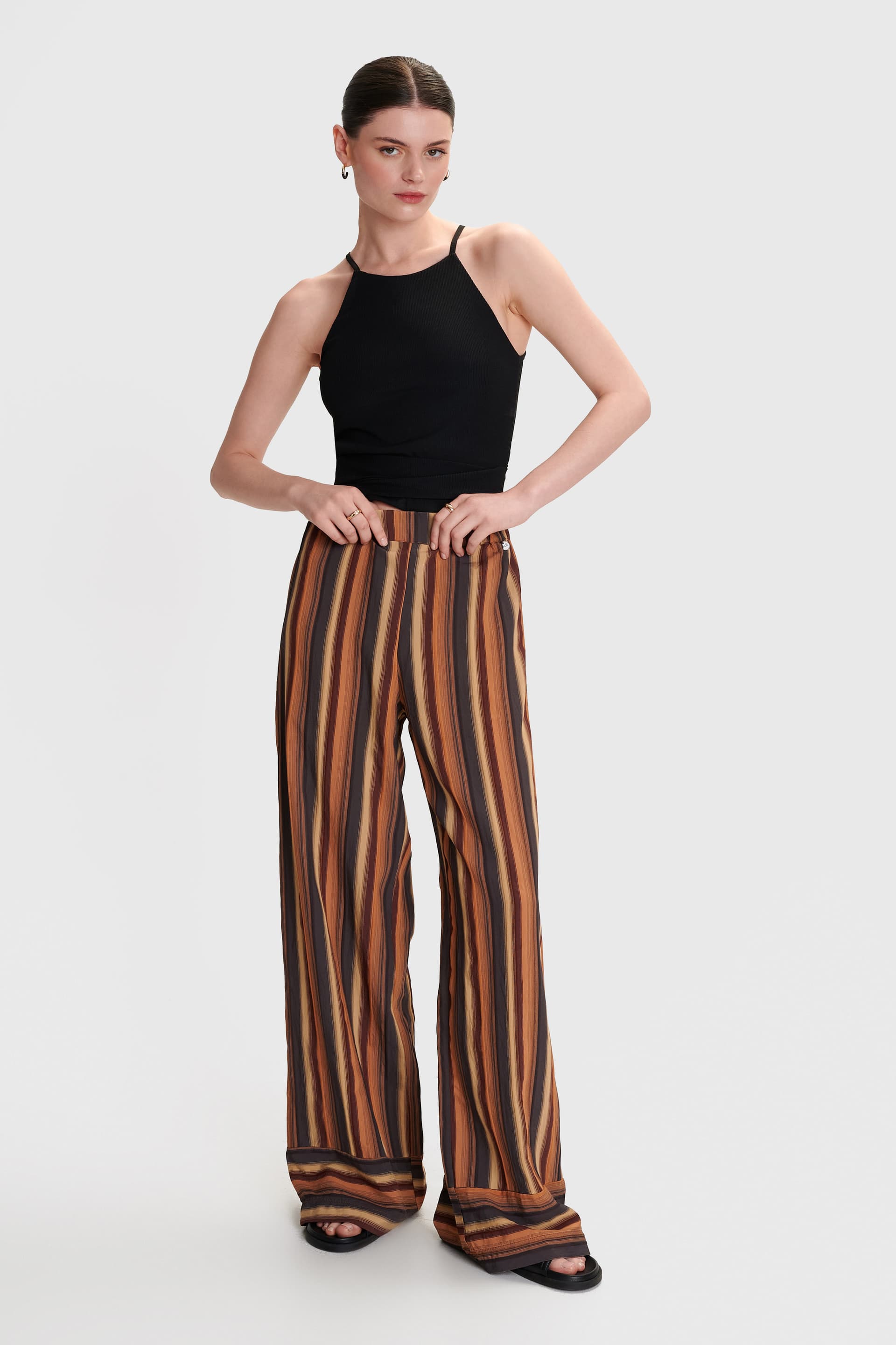 Παντελόνα ριγέ - Πολύχρωμο