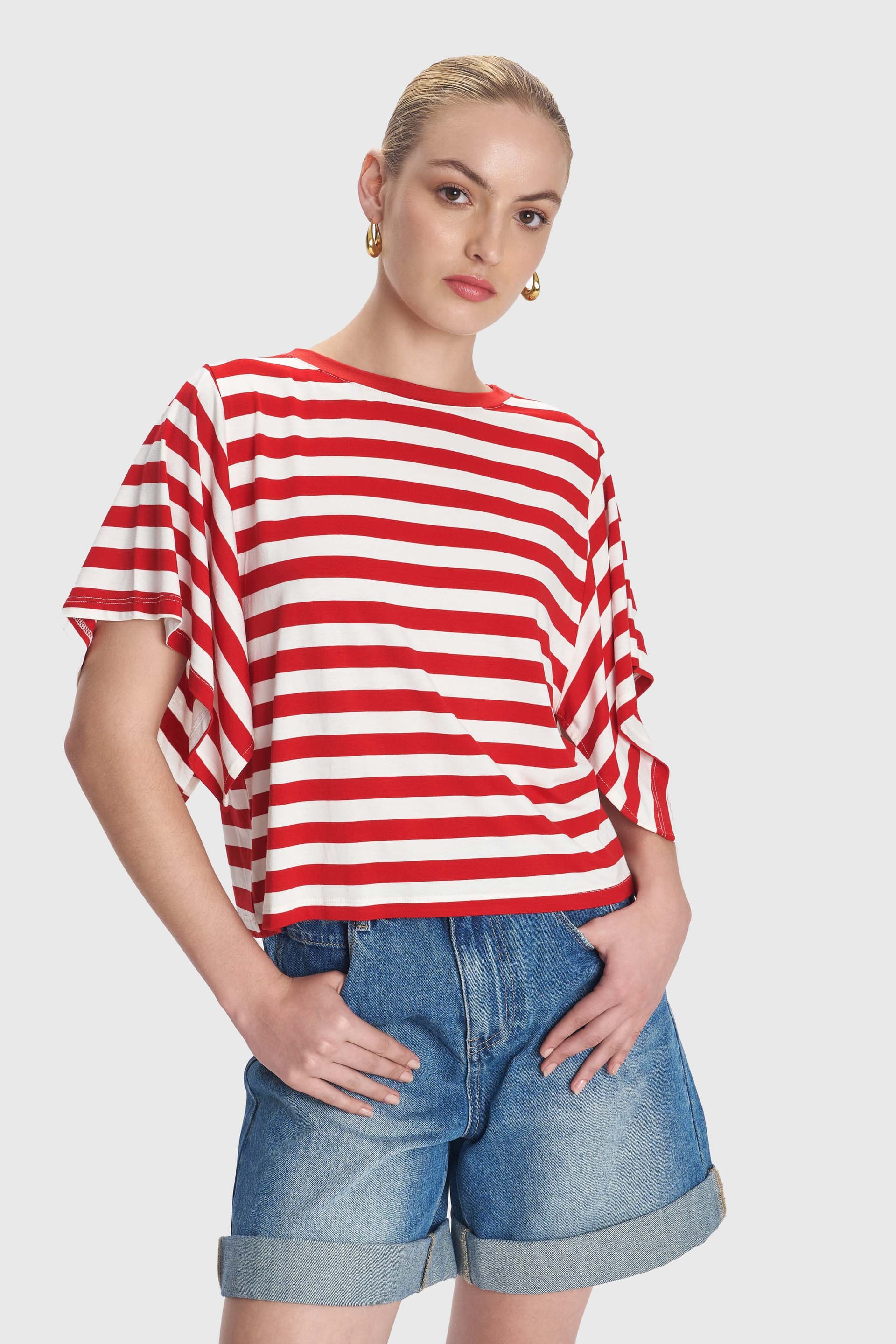 Μπλούζα μαρινιέρα - Κόκκινο