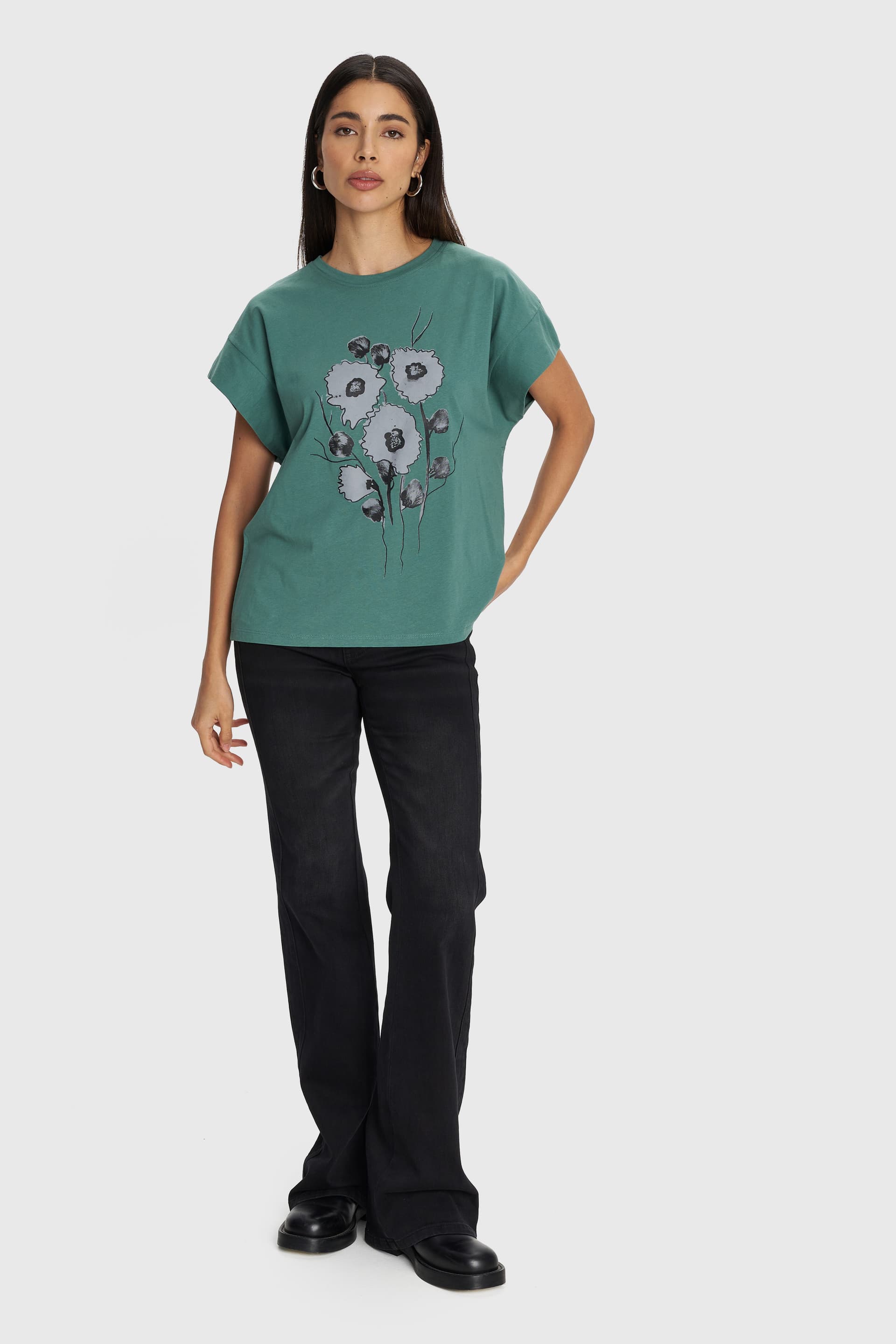 Μπλούζα κοντομάνικη με στάμπα - SOAP