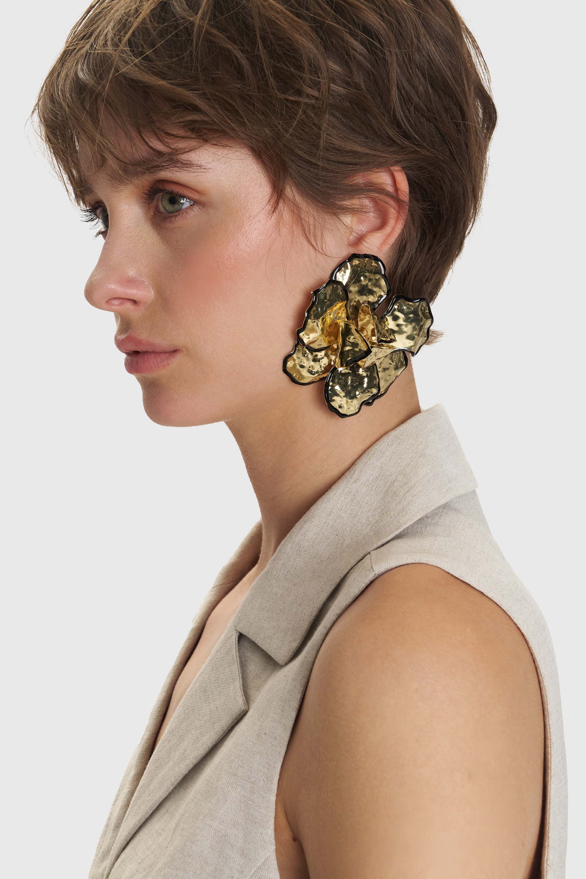 Σκουλαρίκια σε σχήμα λουλουδιού - Πολύχρωμο