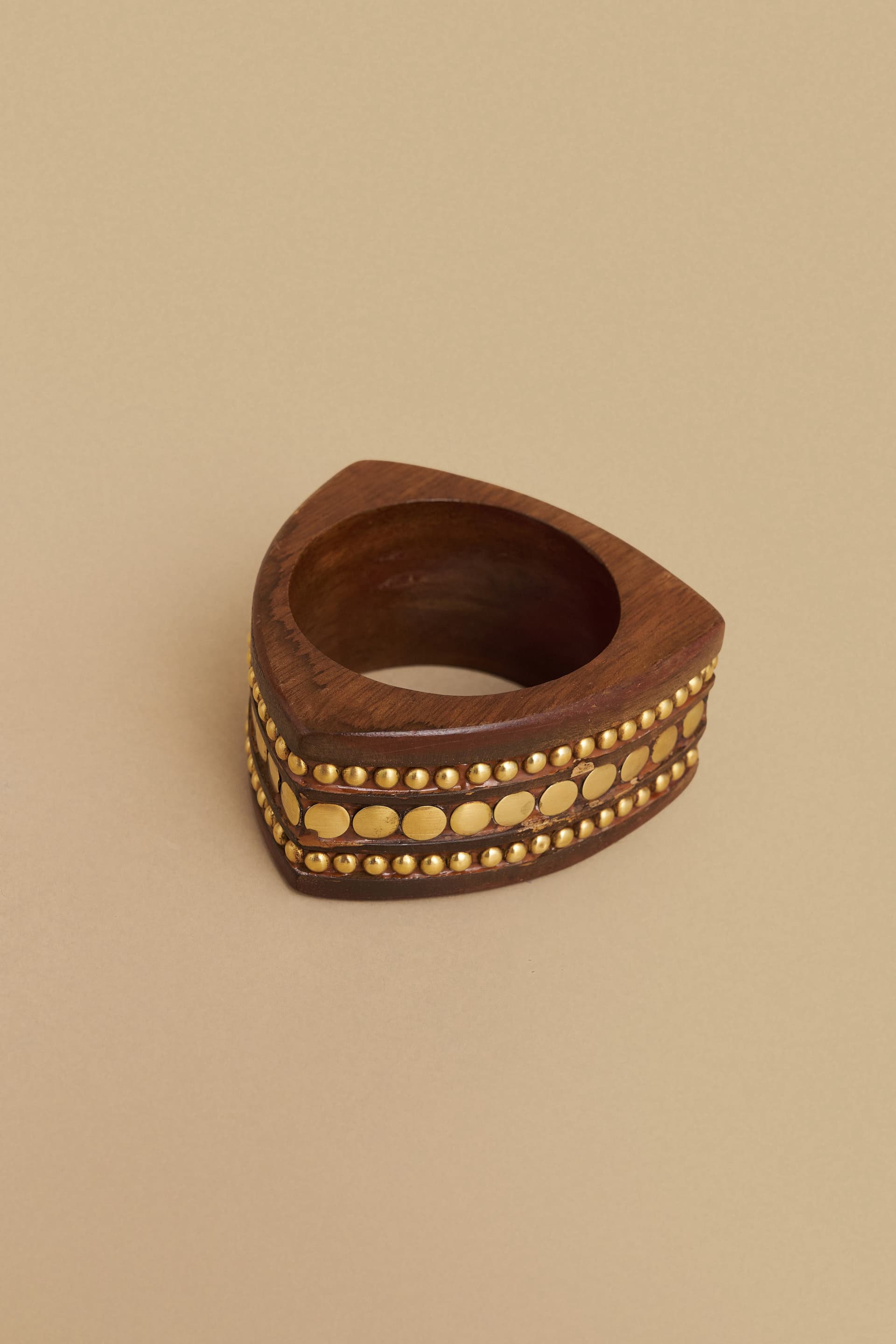 Βραχιόλι ξύλινο - Καφέ
