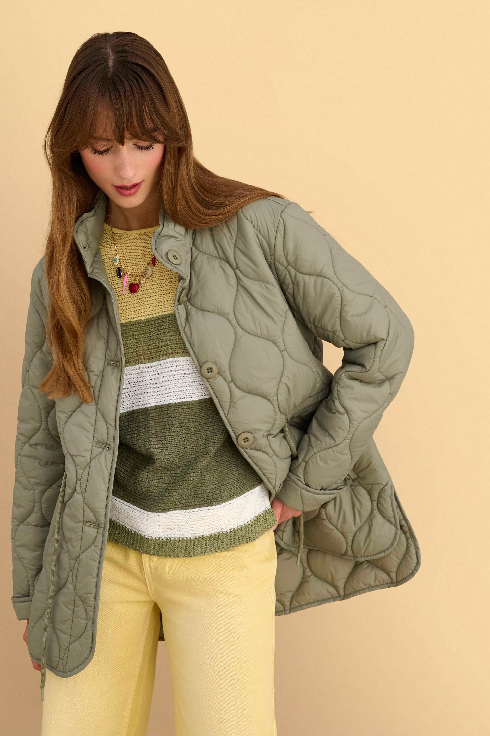 Μπουφάν καπιτονέ - Χακί