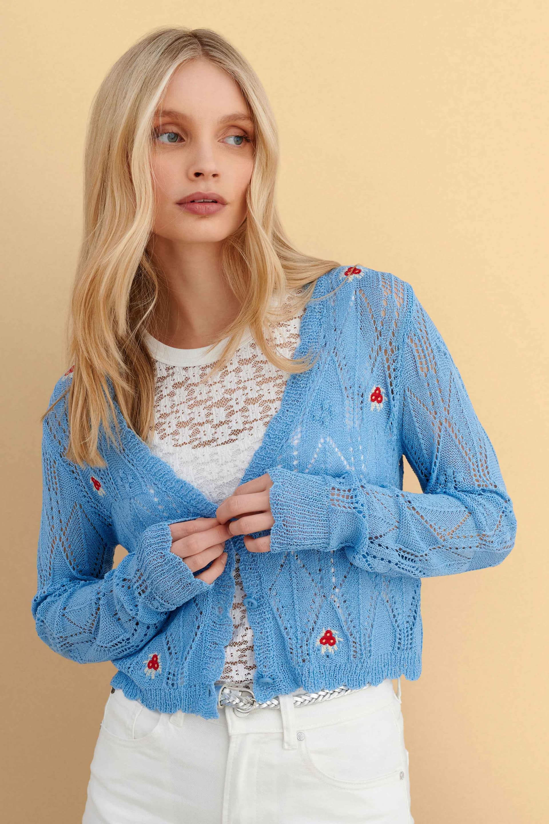 Ζακέτα με κεντήματα - CIEL