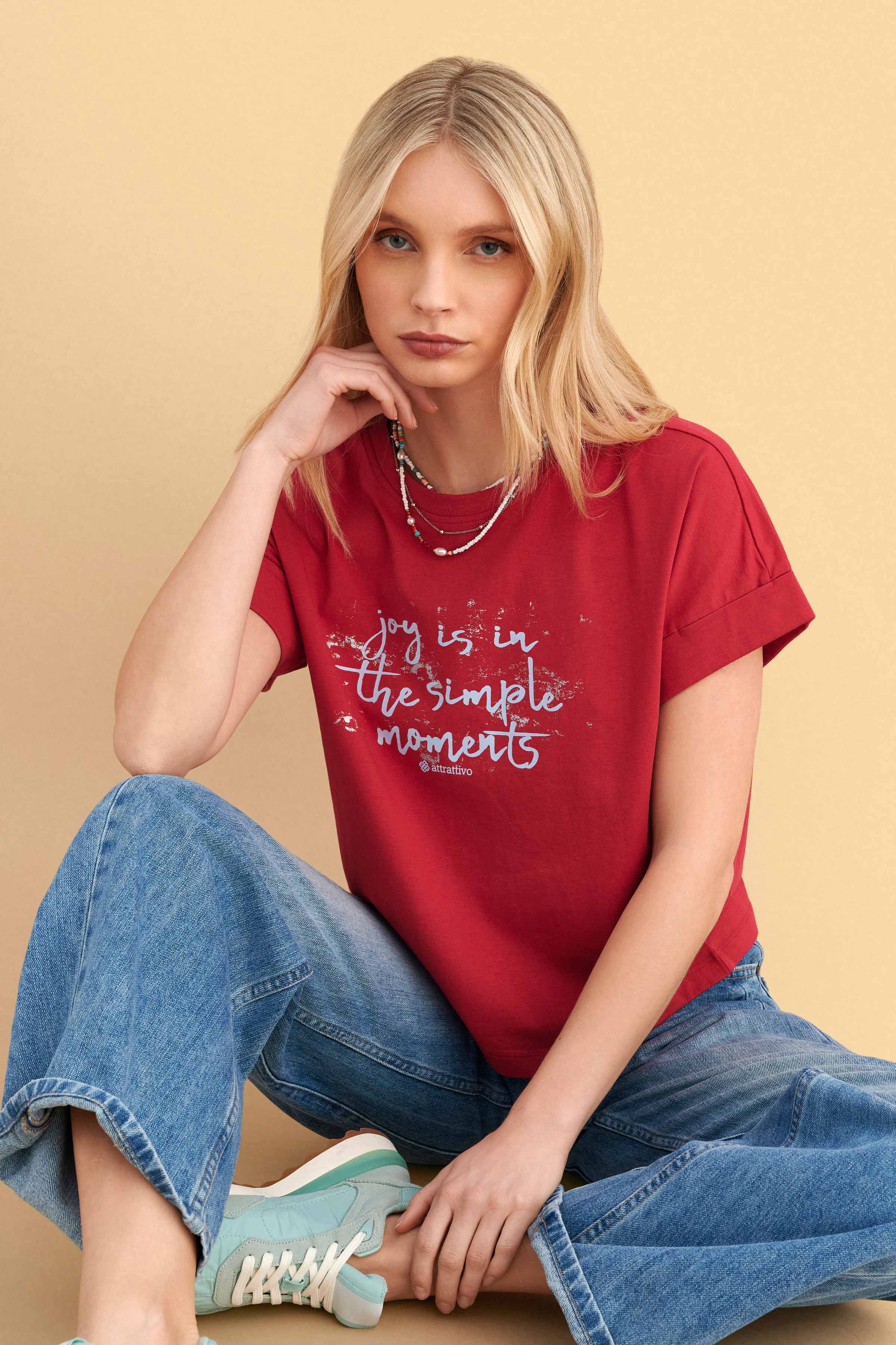 Μπλούζα με τύπωμα - CHERRY