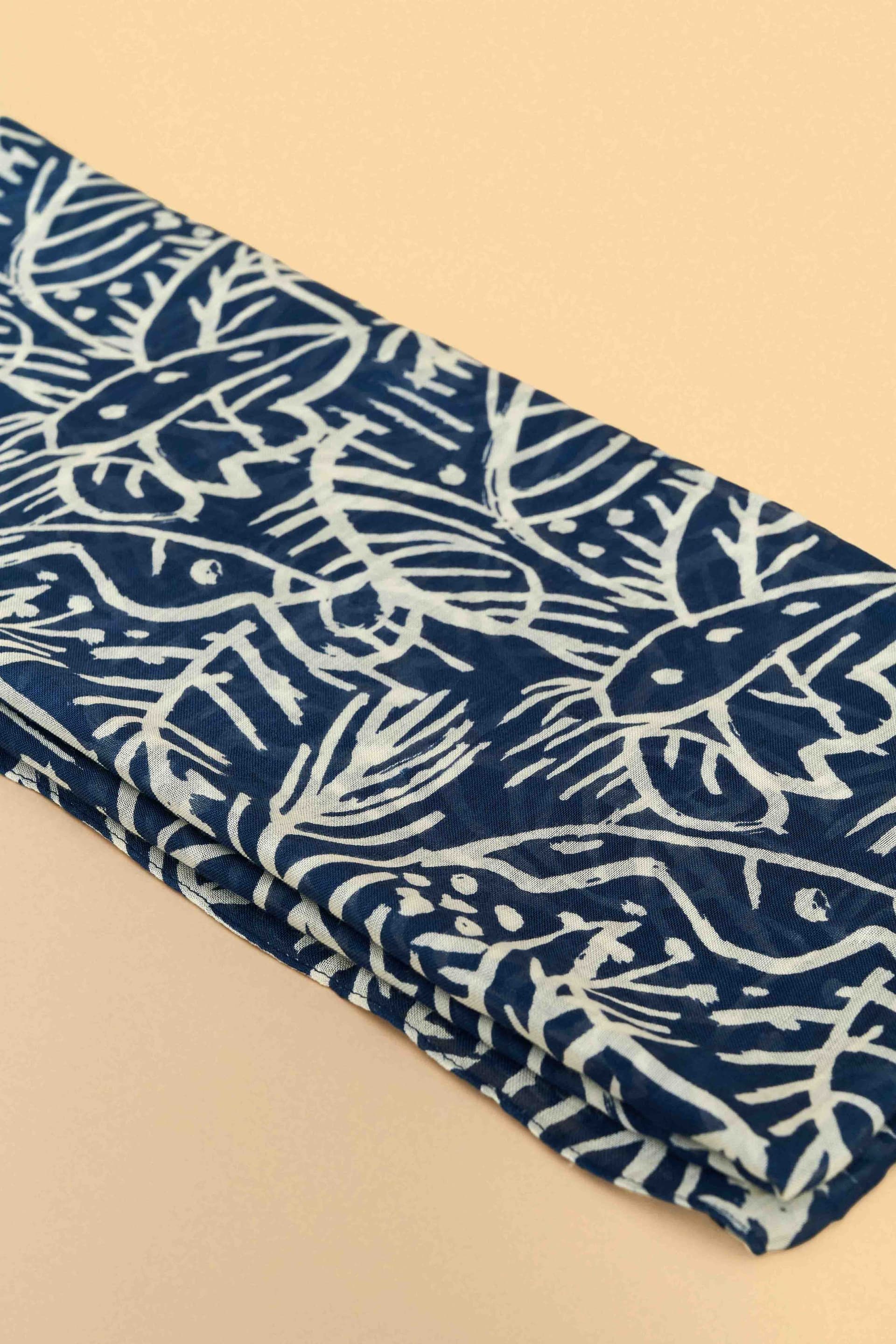 Εμπριμέ εσάρπα - Πολύχρωμο