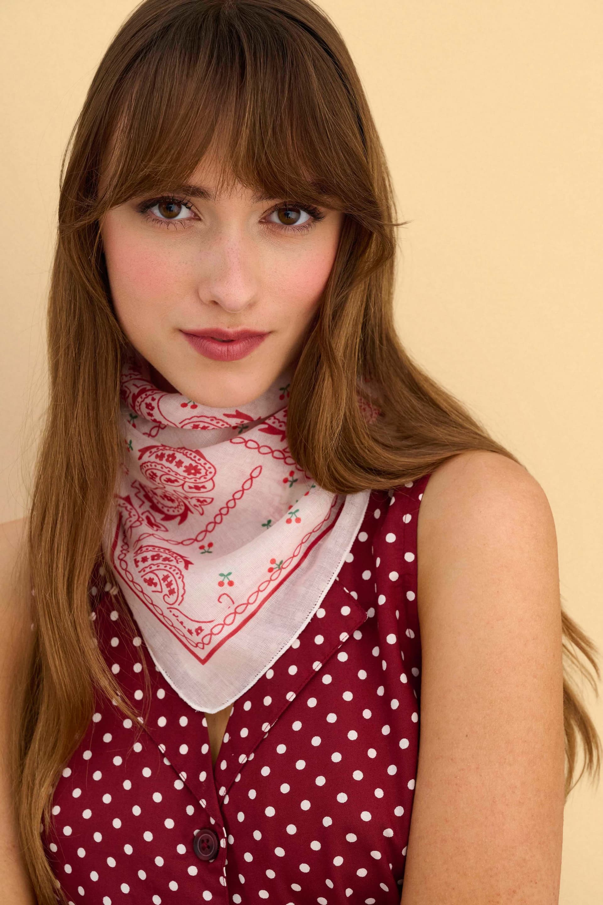 Μαντήλι εμπριμέ - Πολύχρωμο