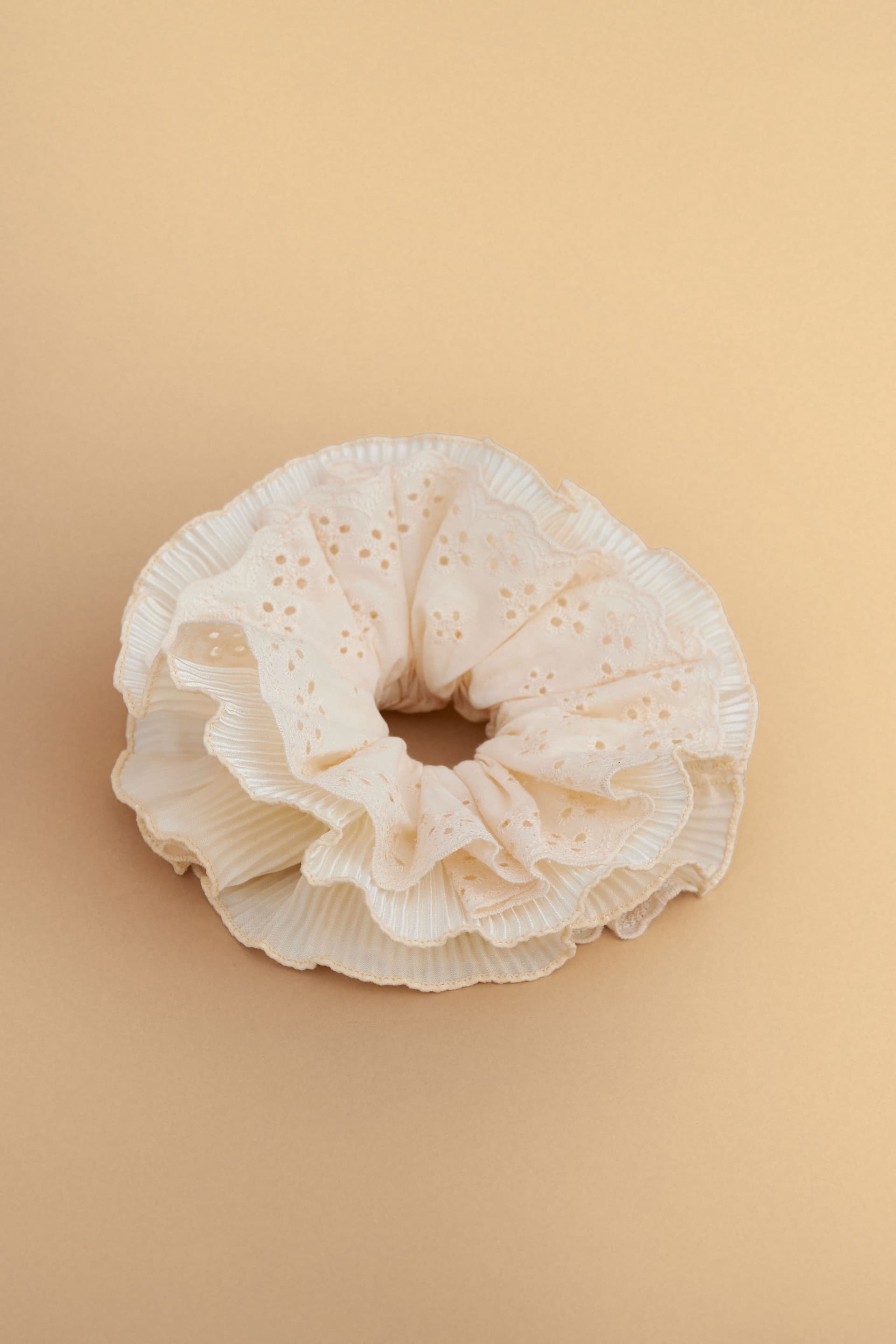 Scrunchie μαλλιών - Λευκό