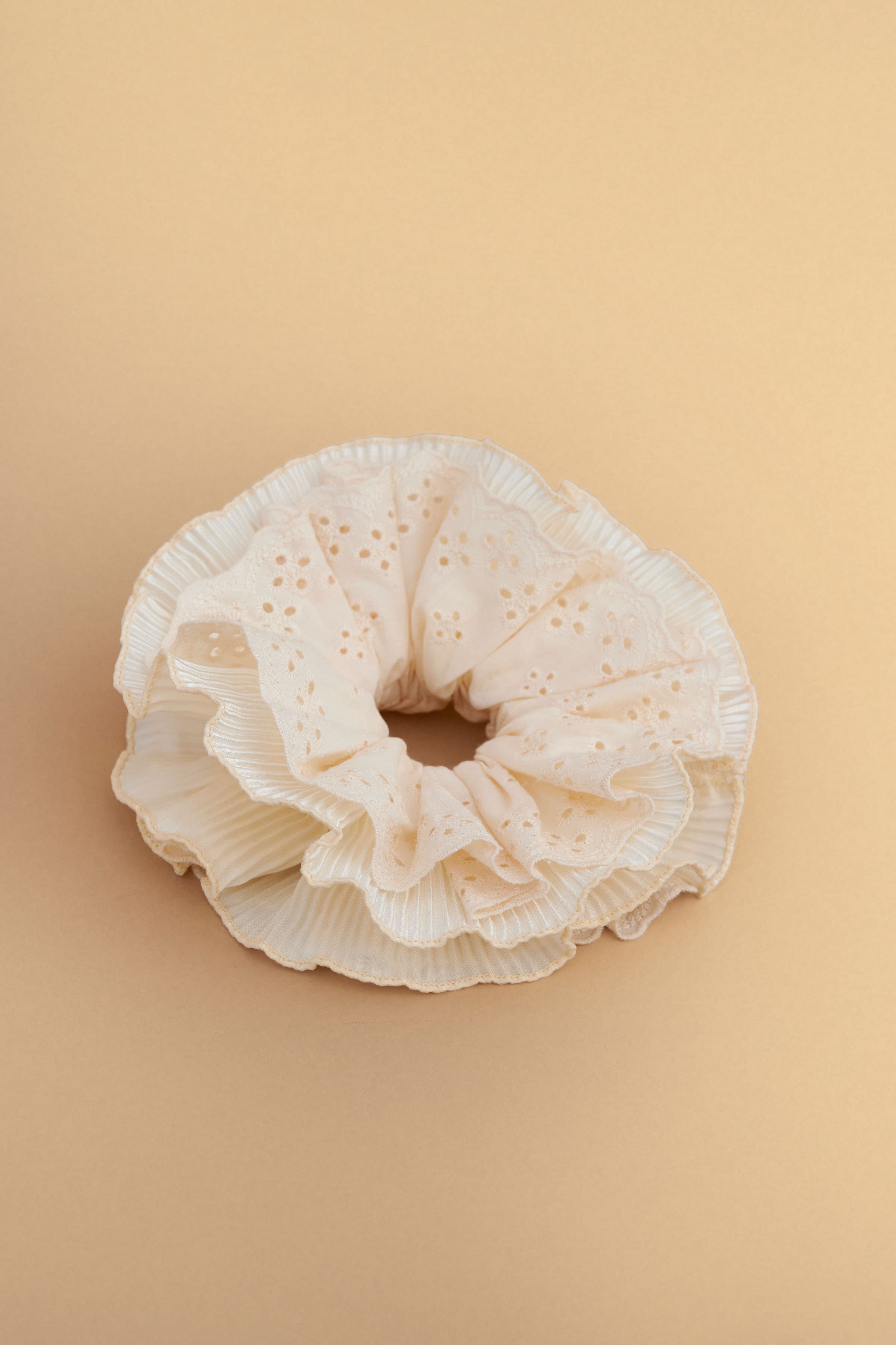 Scrunchie μαλλιών - Λευκό