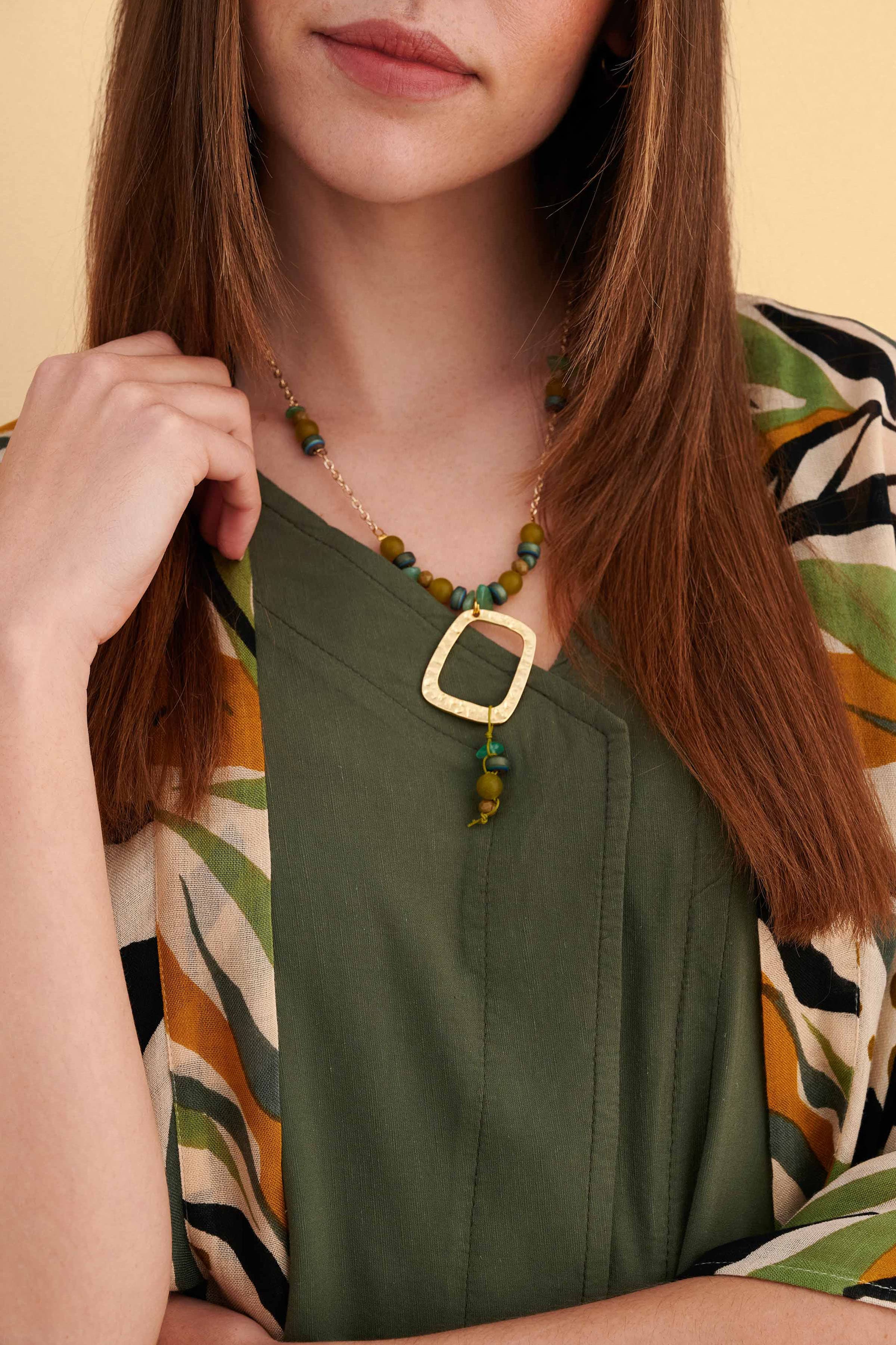 Κολιέ με χάντρες - Πολύχρωμο