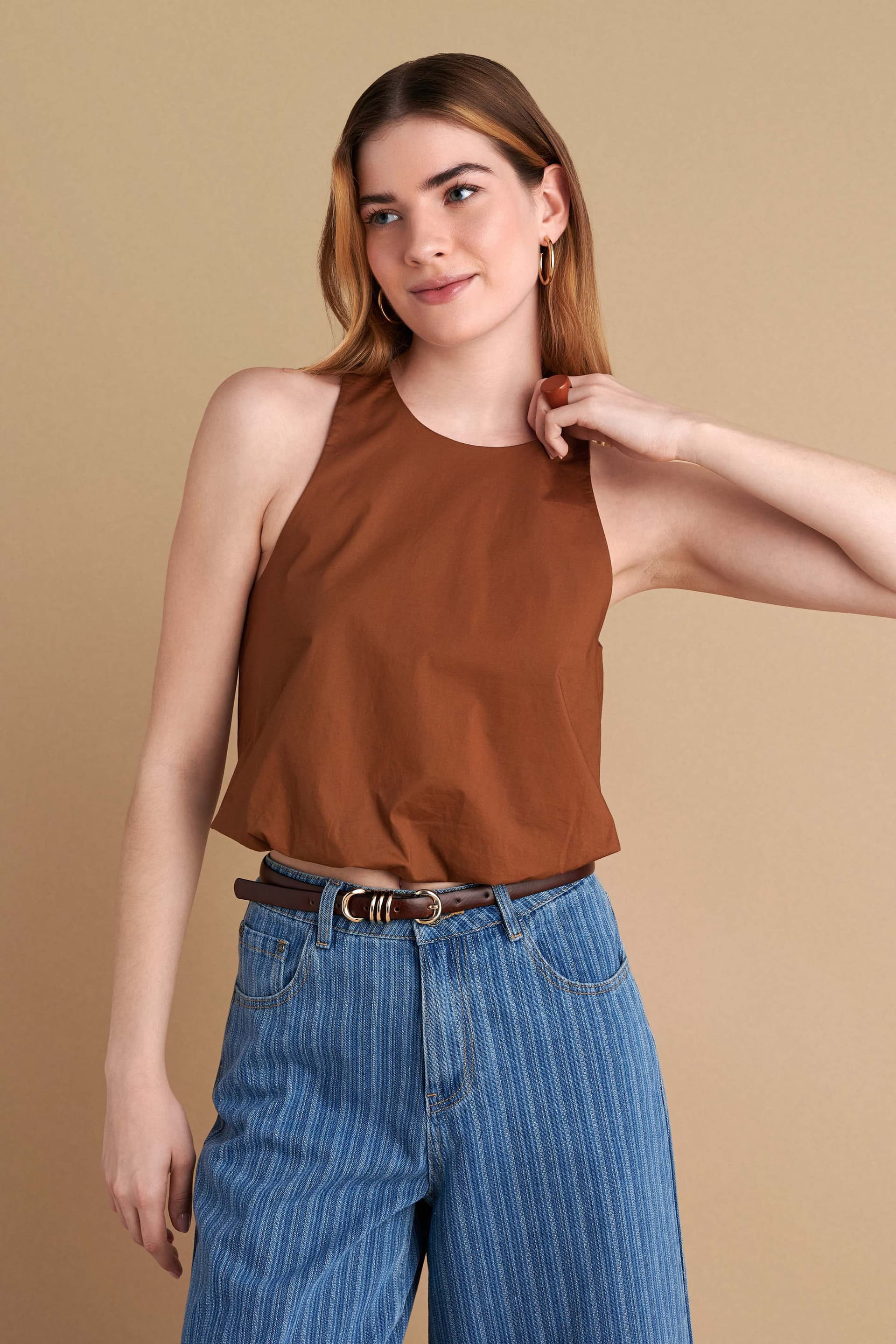 Τοπ balloon - CARAMEL