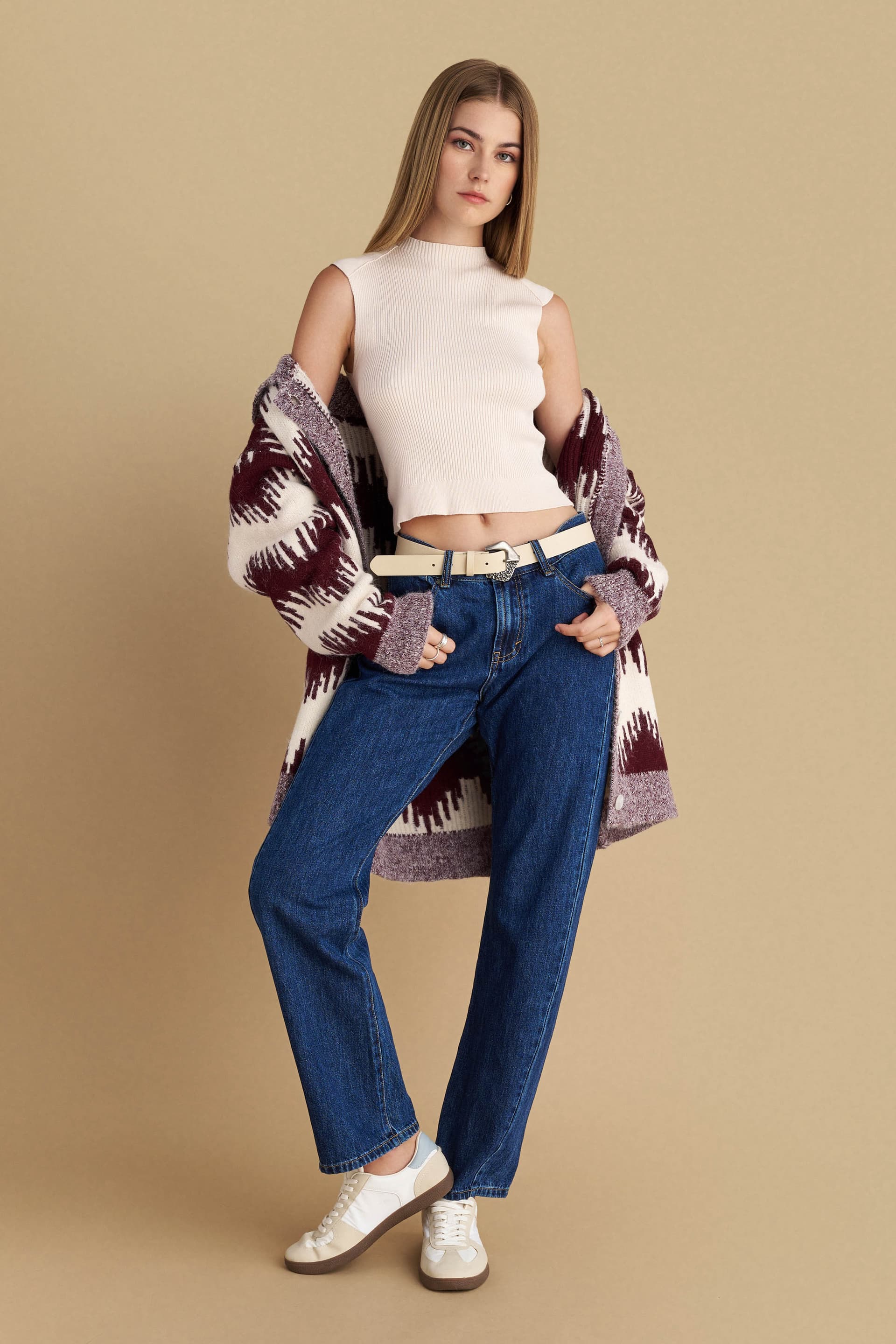 Τζιν παντελόνι straight - Μπλε