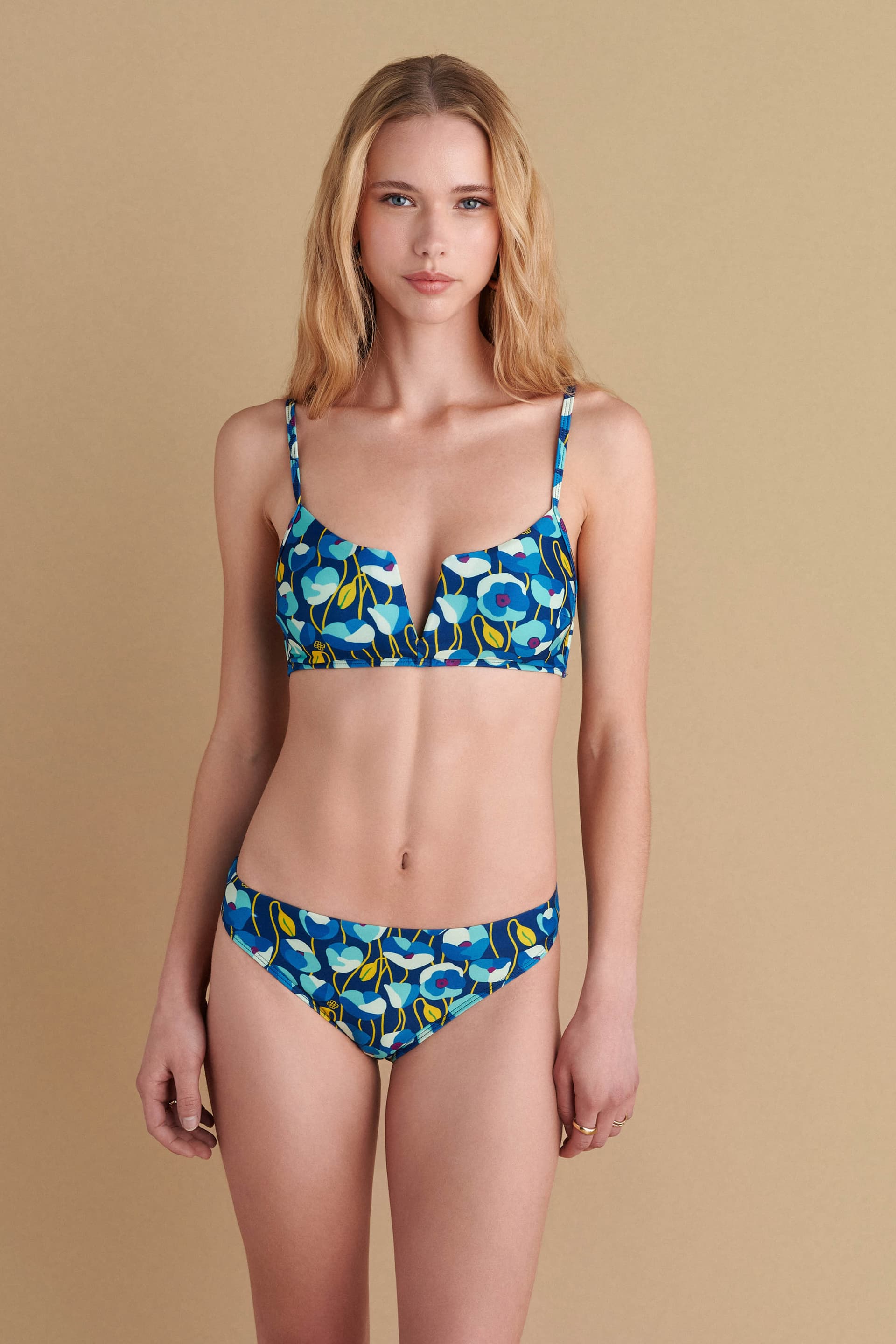 Μαγιό bikini εμπριμέ - Πολύχρωμο