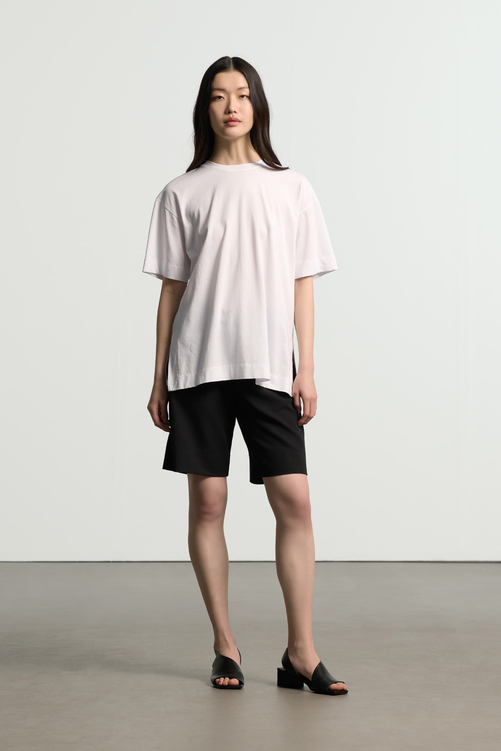 Signature unisex t-shirt - Λευκό