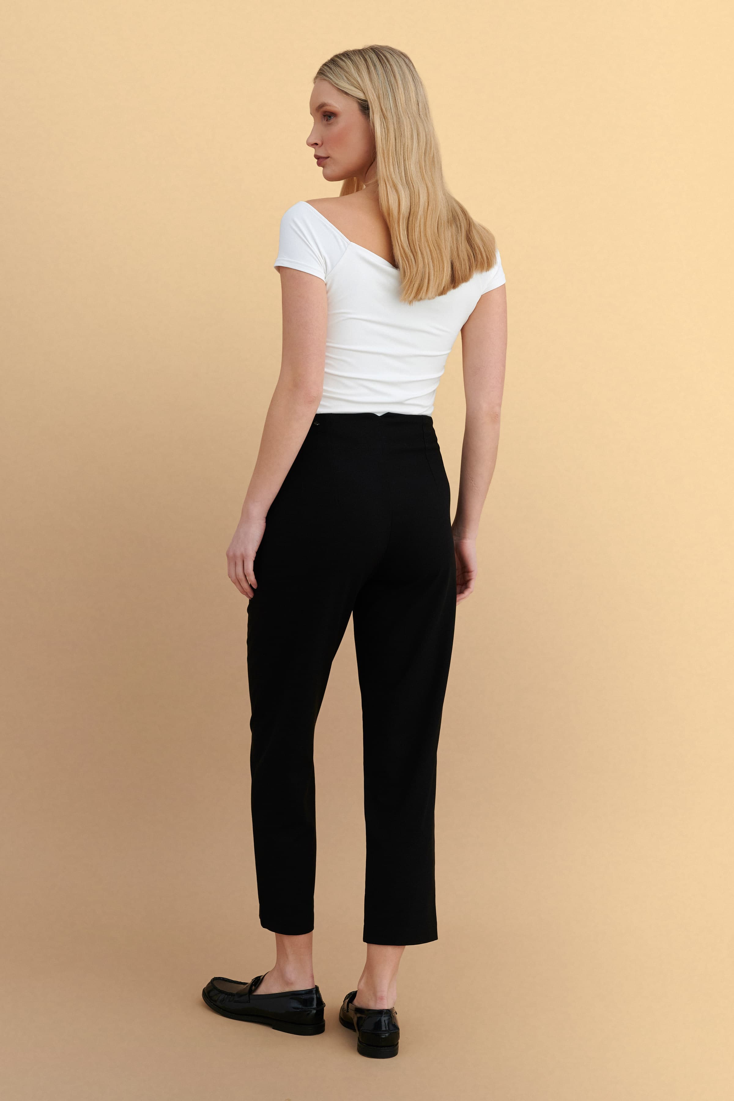 Παντελόνι μονόχρωμο - Μαύρο