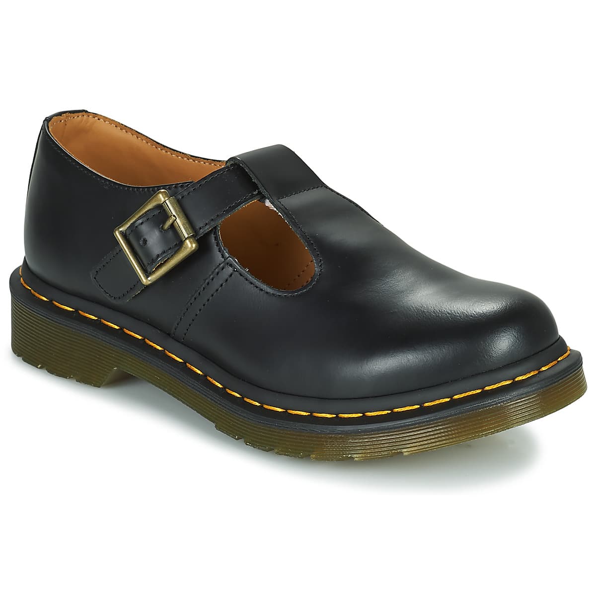 Μπαλαρίνες Dr. Martens POLLEY BLACK SMOOTH