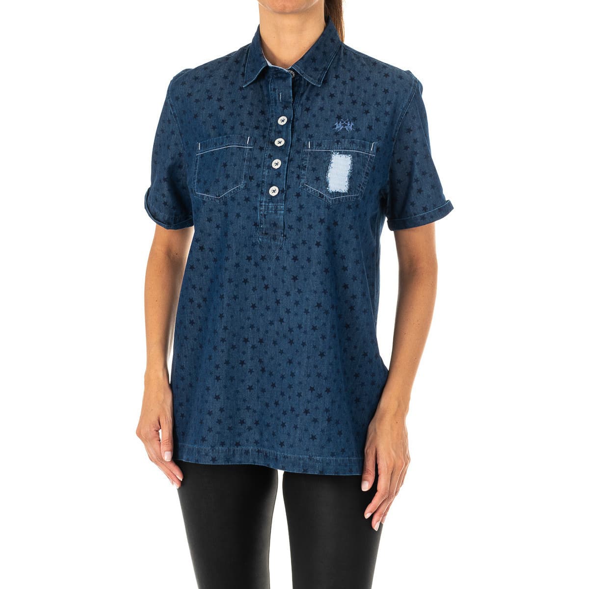 Πουκάμισα La Martina LWC007-D7002