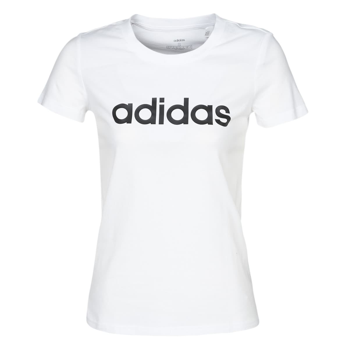 T-shirt με κοντά μανίκια adidas E LIN SLIM T
