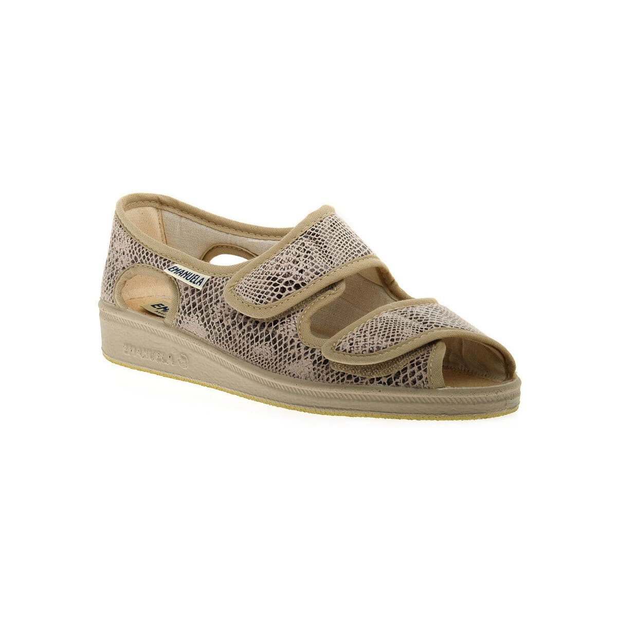 Παπούτσια Sport Emanuela 667 BEIGE SNAKE