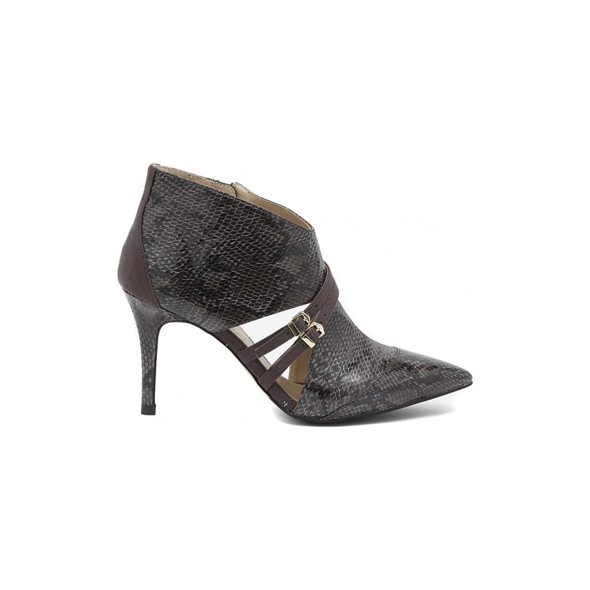 Μποτάκια/Low boots Café Noir CAFèNOIR PITONATO PINTA GRIGIO