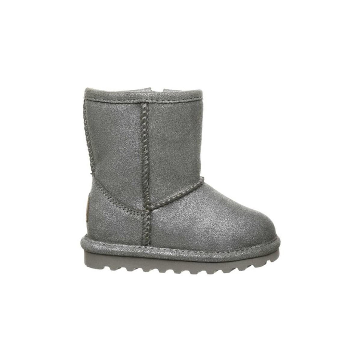 Μπότες Bearpaw ELLE TODLER ZIPPER Plata
