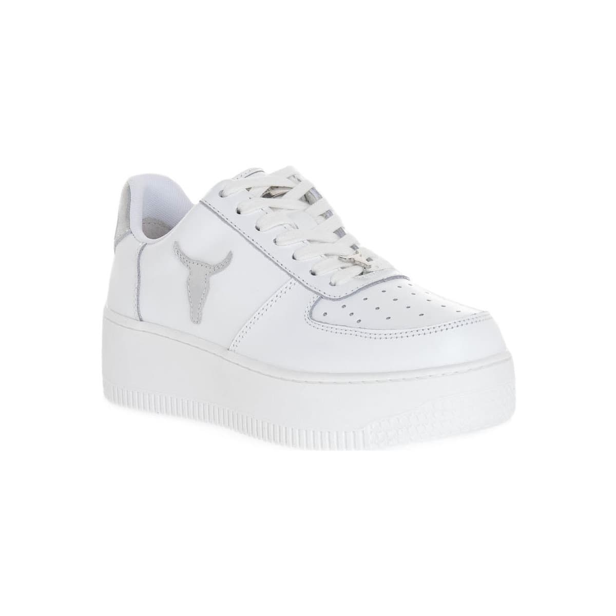 Sneakers Windsor Smith RICH BRAVE WHITE SILVER PERLISHED