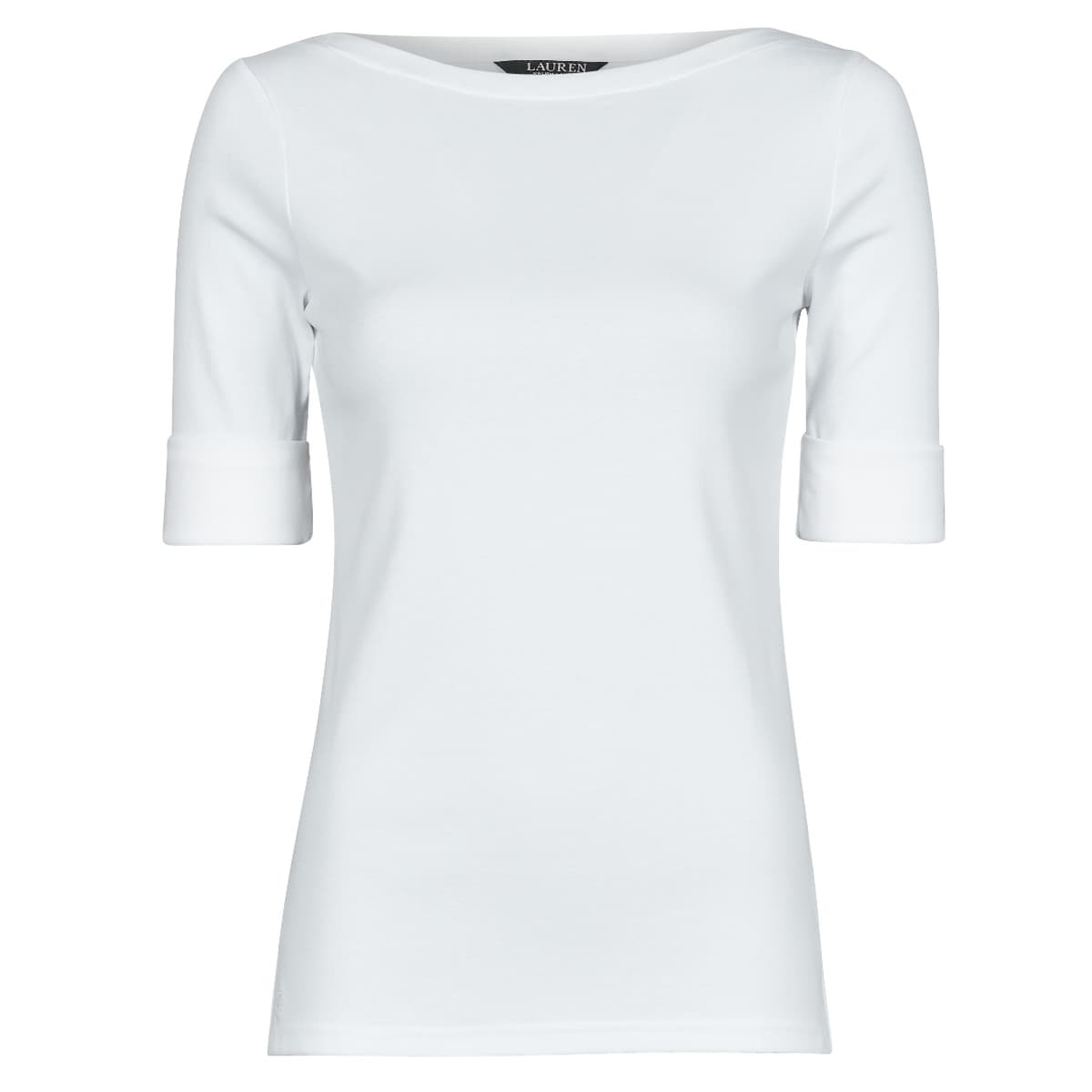 T-shirt με κοντά μανίκια Lauren Ralph Lauren JUDY-ELBOW SLEEVE-KNIT