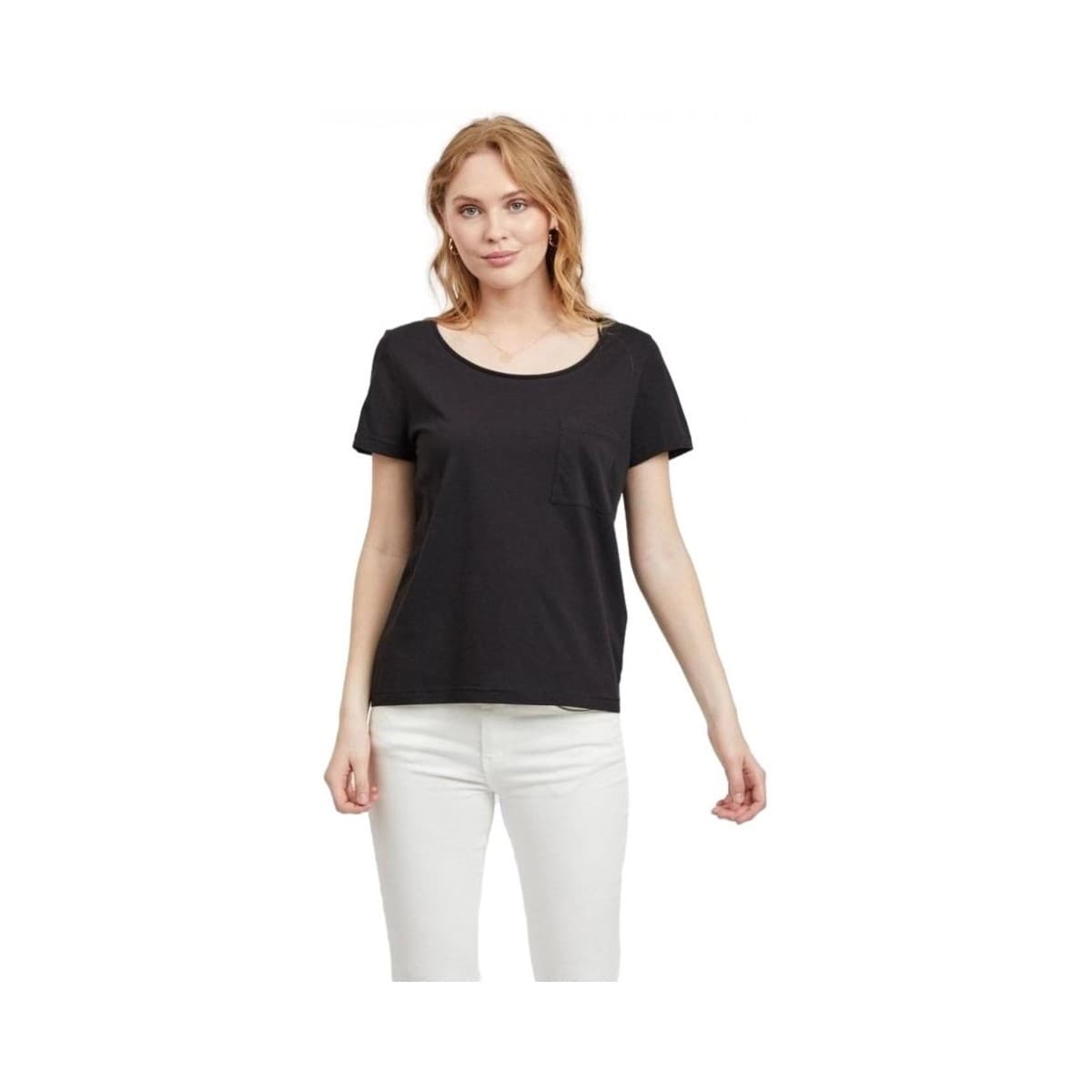 Φούτερ Vila Susette T-Shirt - Black