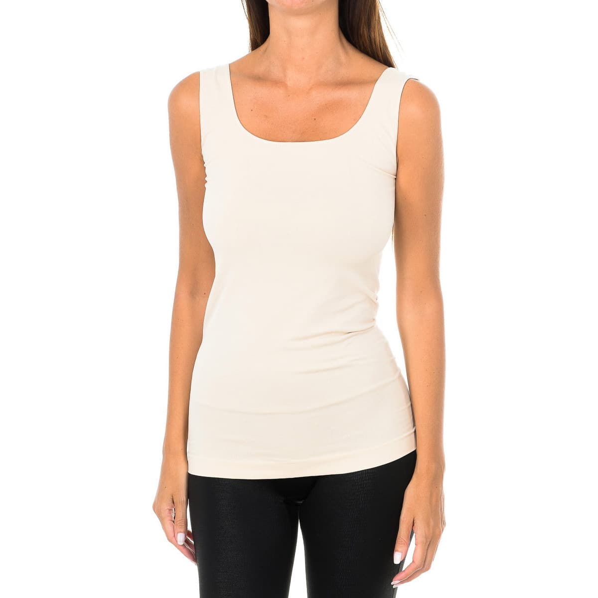 Αμάνικα/T-shirts χωρίς μανίκια Intimidea 210150-SKIN