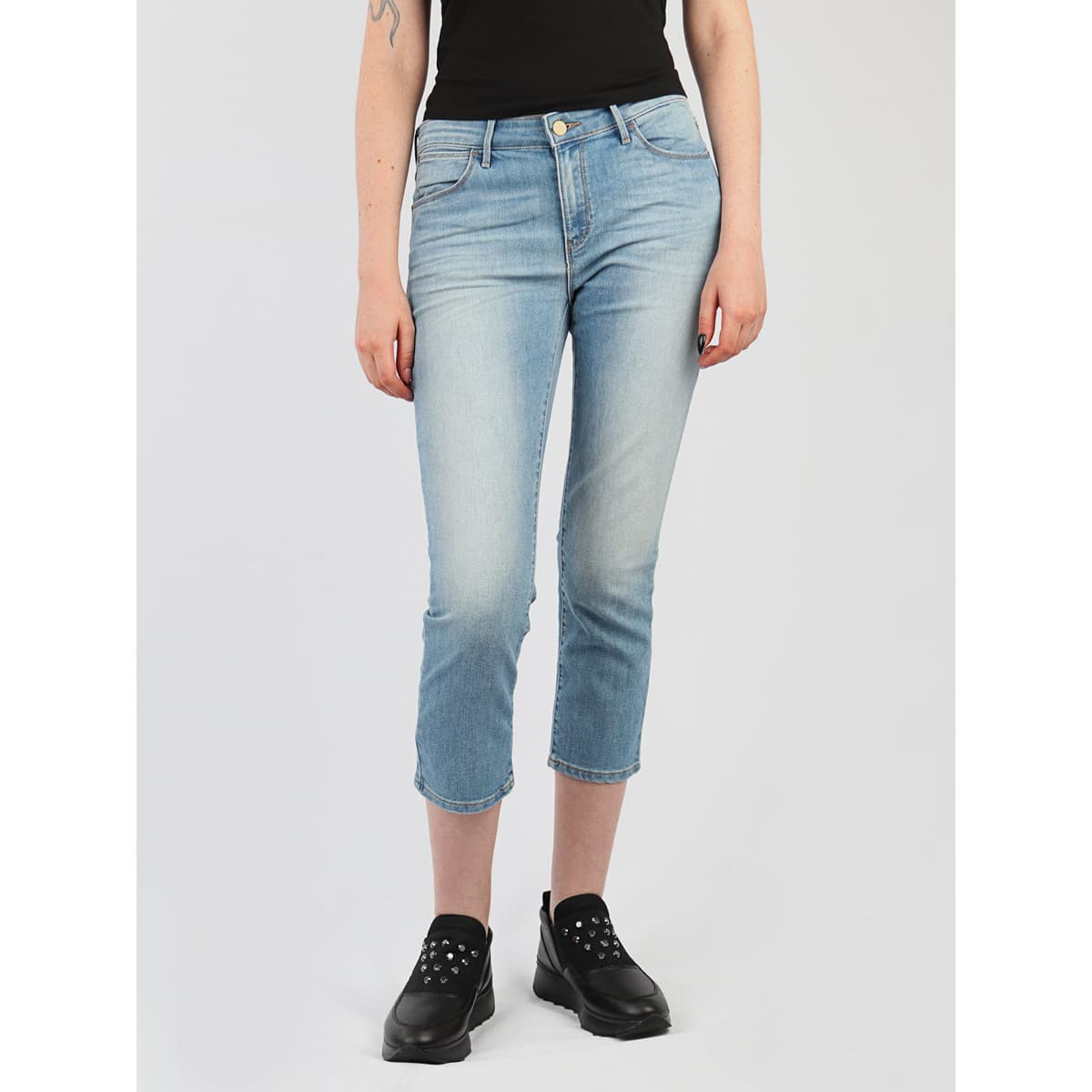 Tζιν σε ίσια γραμή Wrangler Drew Cropped Straight W26YZS64J