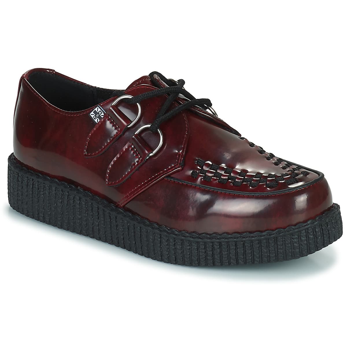 Derbies TUK Viva Low Creeper Burgundy