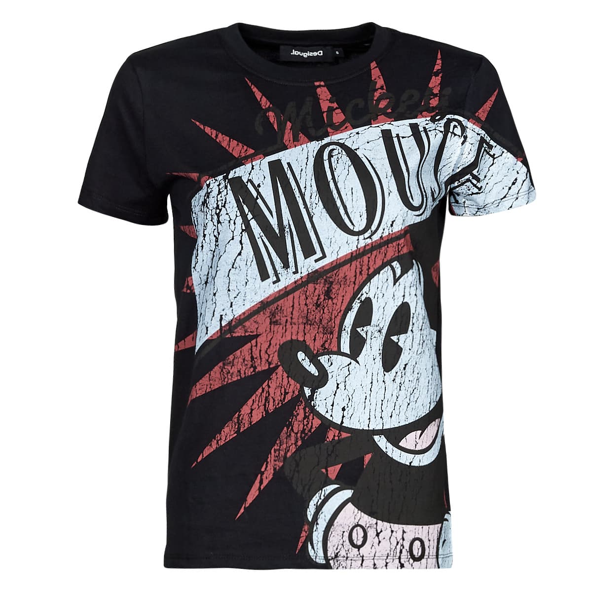 T-shirt με κοντά μανίκια Desigual TS_MICKEY BOOM