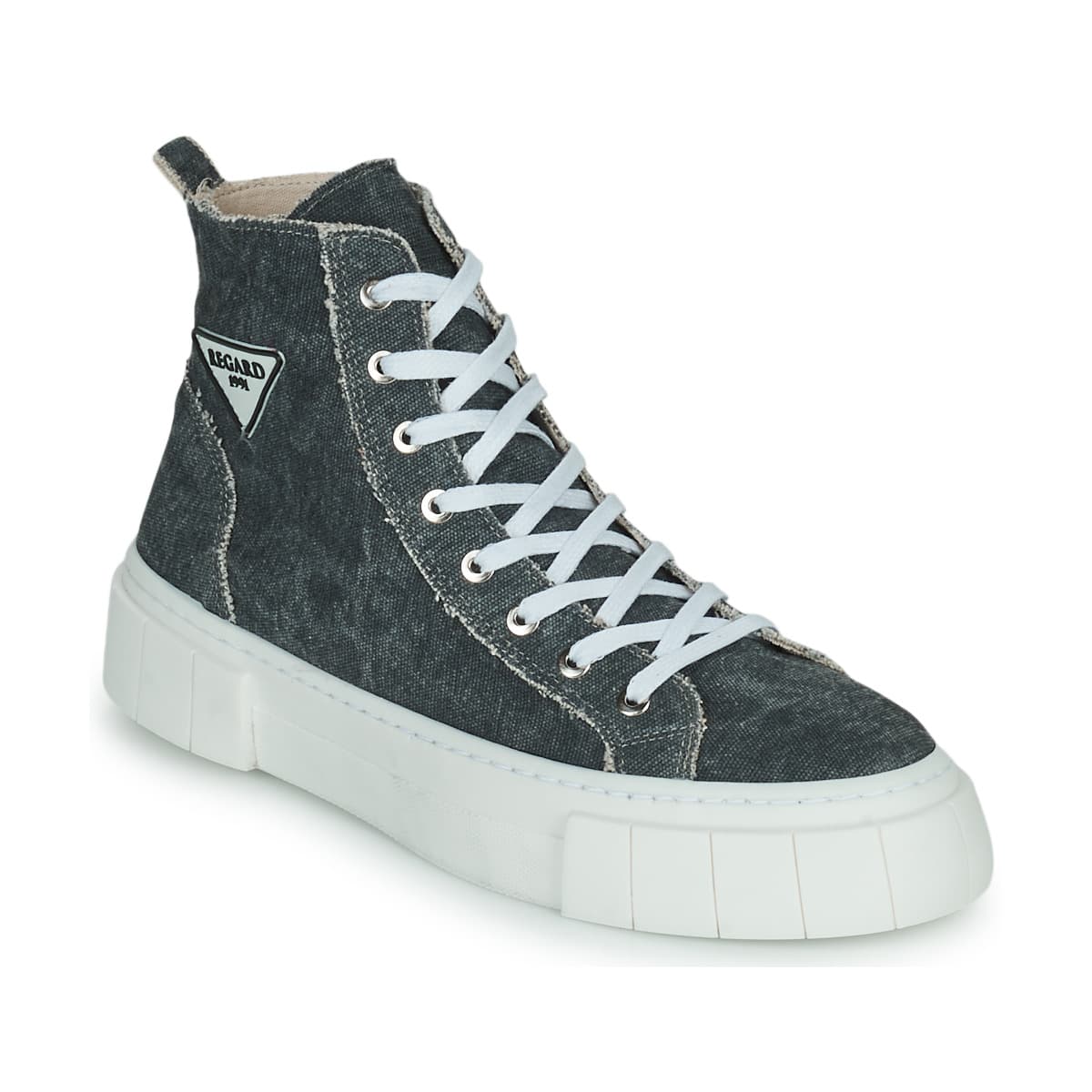 Ψηλά Sneakers Regard NANCY V2 TOILE GRIGIO