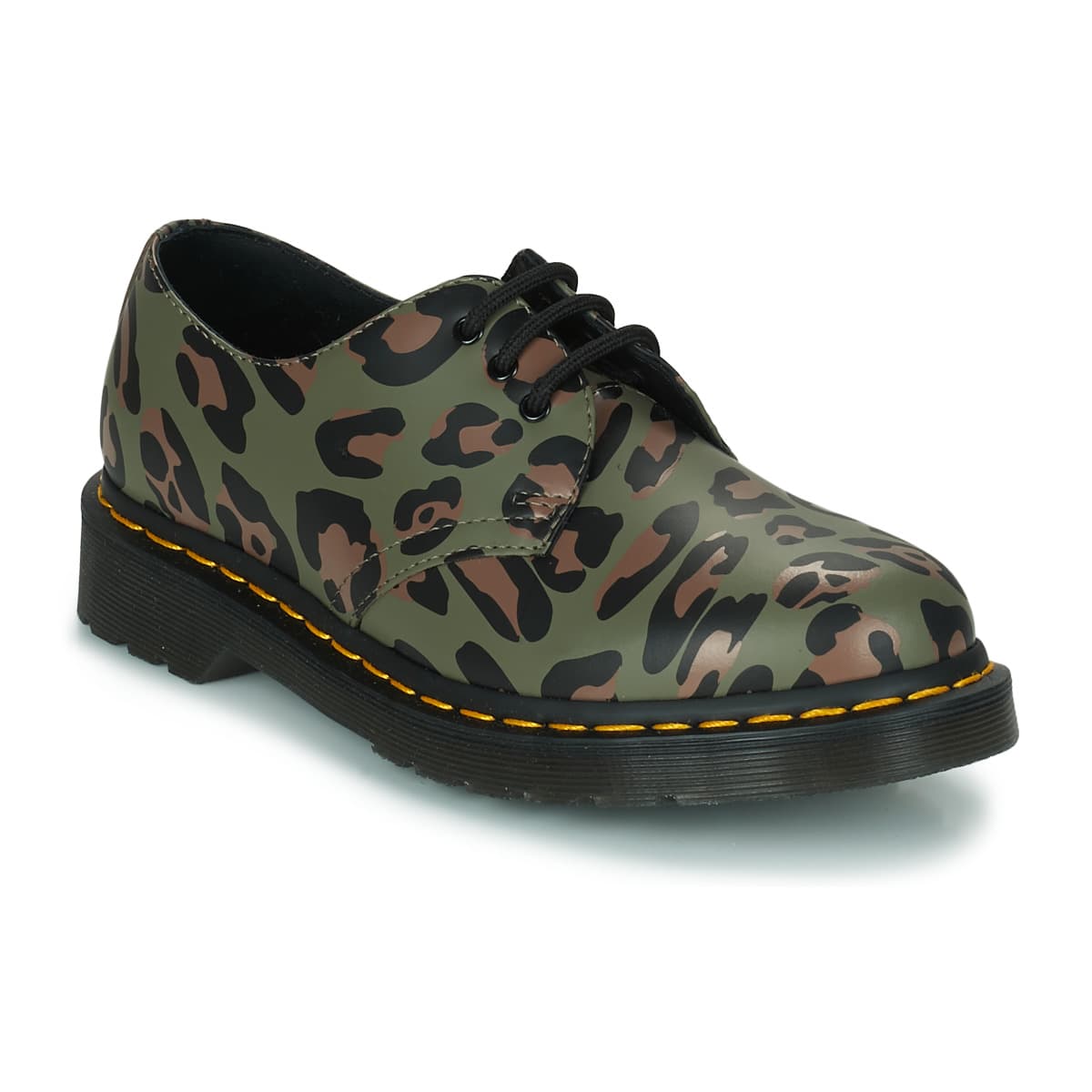 Μπότες Dr. Martens 1461 Smooth Distorted Leopard