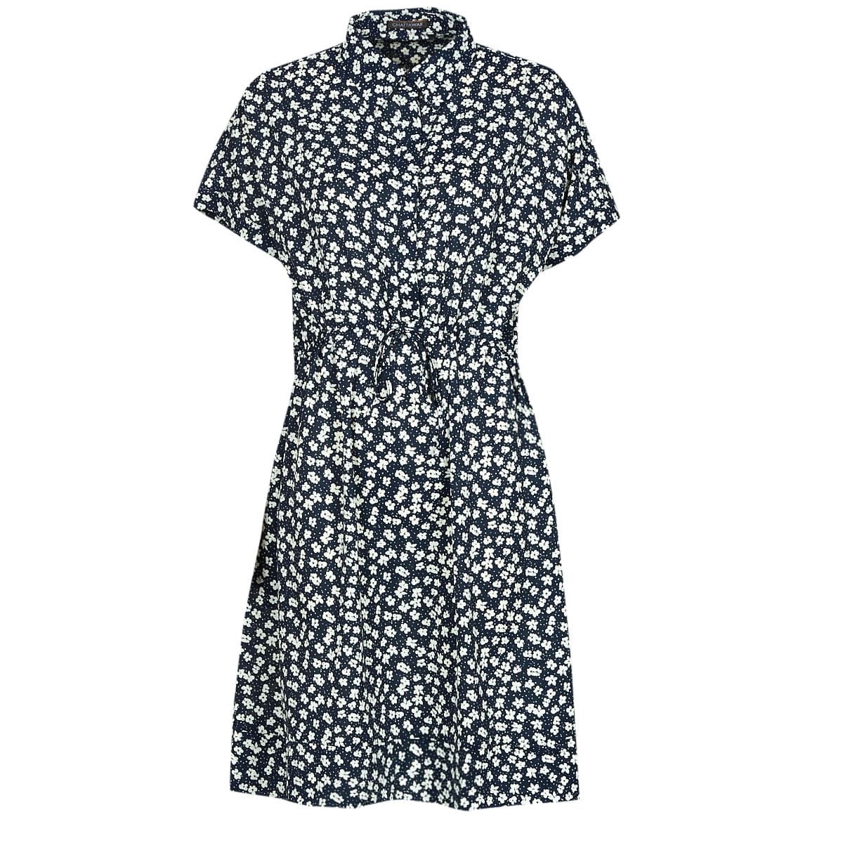 Κοντά Φορέματα Chattawak 13-ULLA-PRINTT