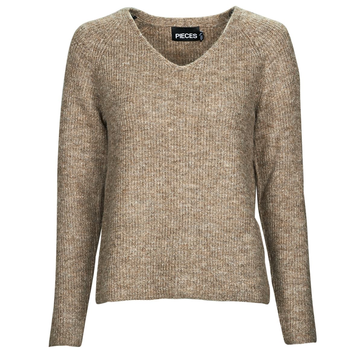 Πουλόβερ Pieces PCELLEN LS V-NECK KNIT