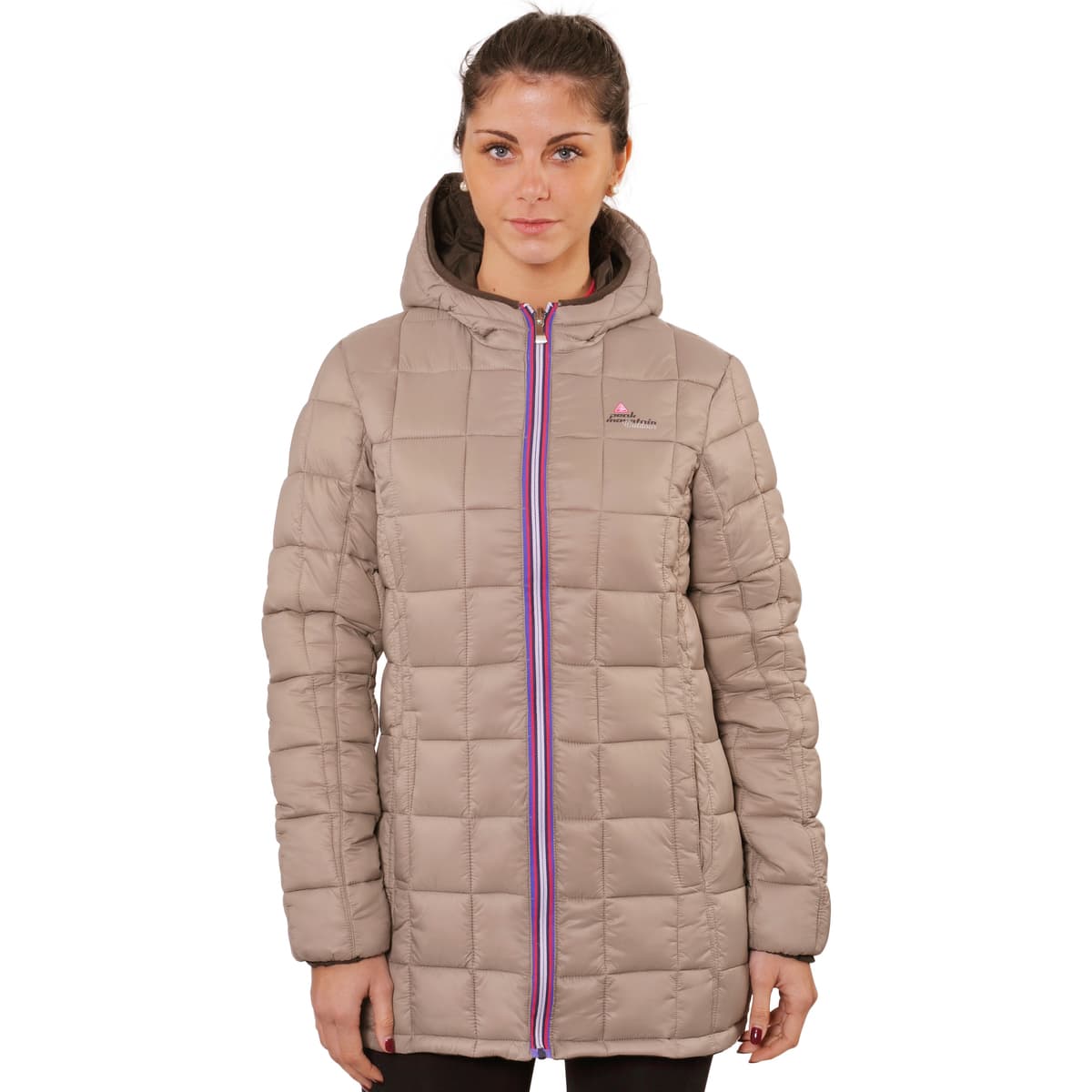 Χοντρό μπουφάν Peak Mountain Doudoune longue réversible de ski femme AWILL