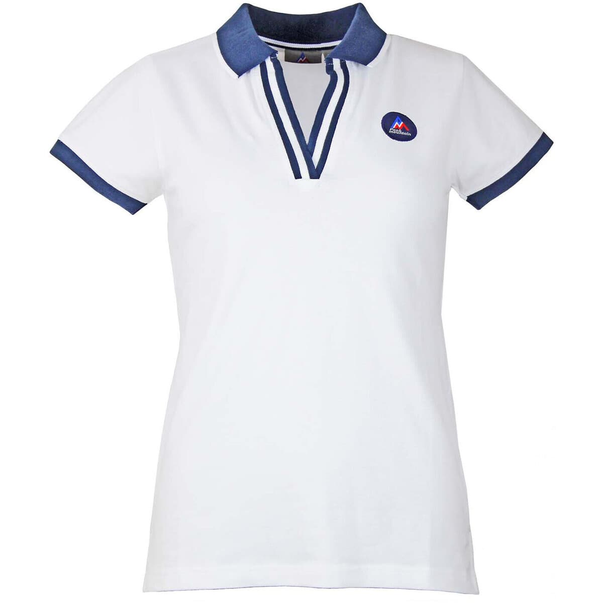 Πόλο με κοντά μανίκια Peak Mountain Polo manches courtes femme ASFALTE