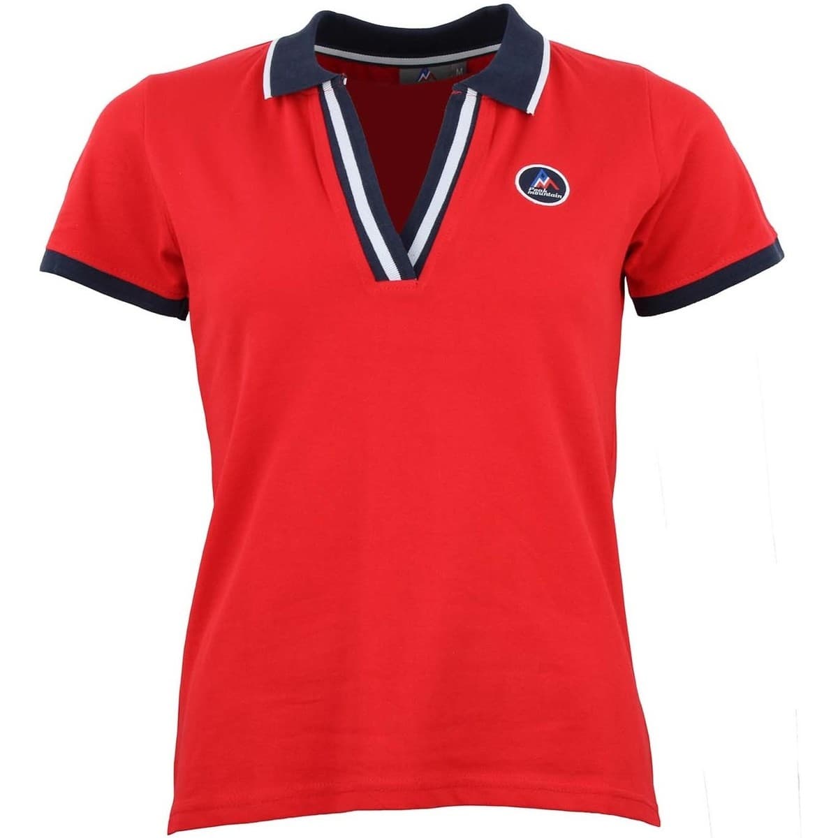 Πόλο με κοντά μανίκια Peak Mountain Polo manches courtes femme ASFALTE