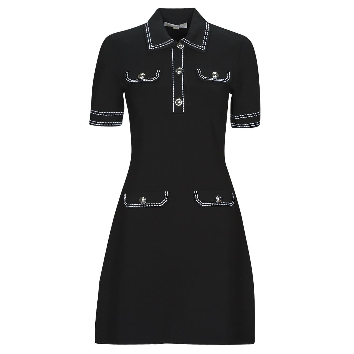 Κοντά Φορέματα MICHAEL Michael Kors ECO POP STCH BUTTON DRS