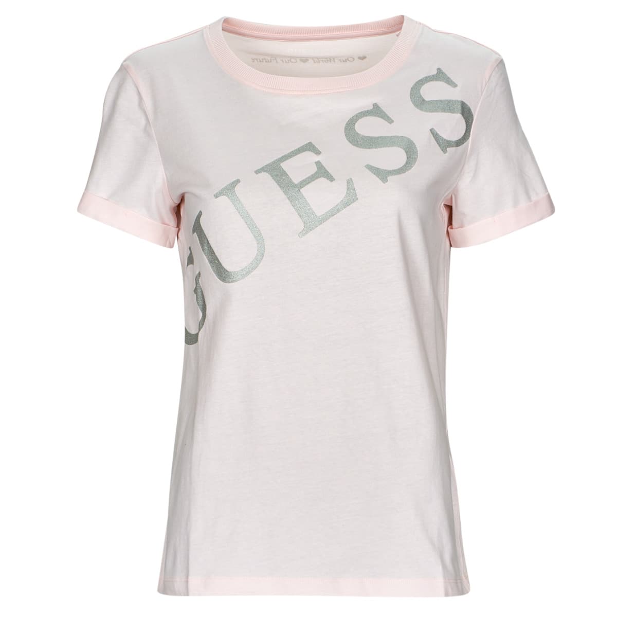 T-shirt με κοντά μανίκια Guess SS CN BENITA TEE